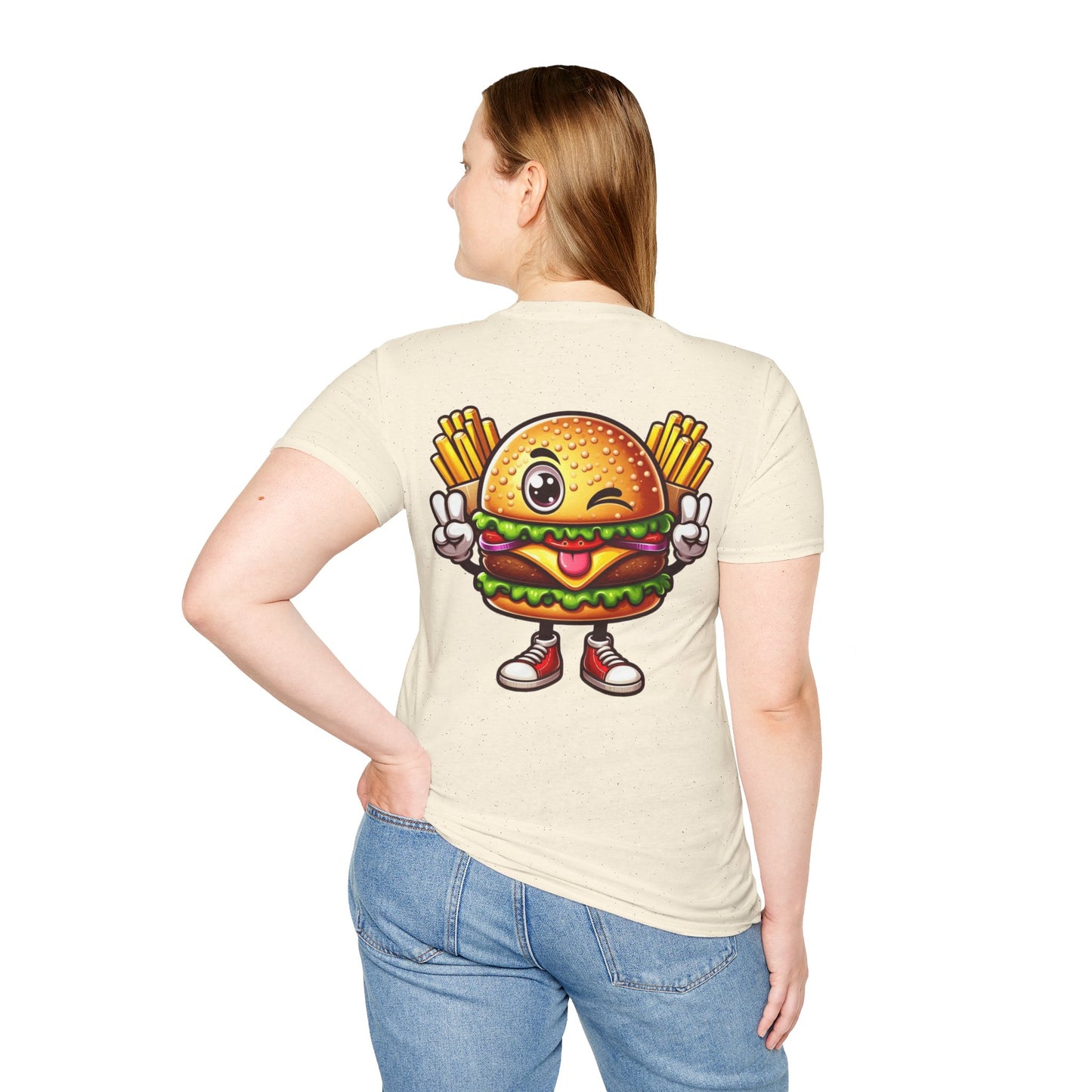 t-shirt hamburger