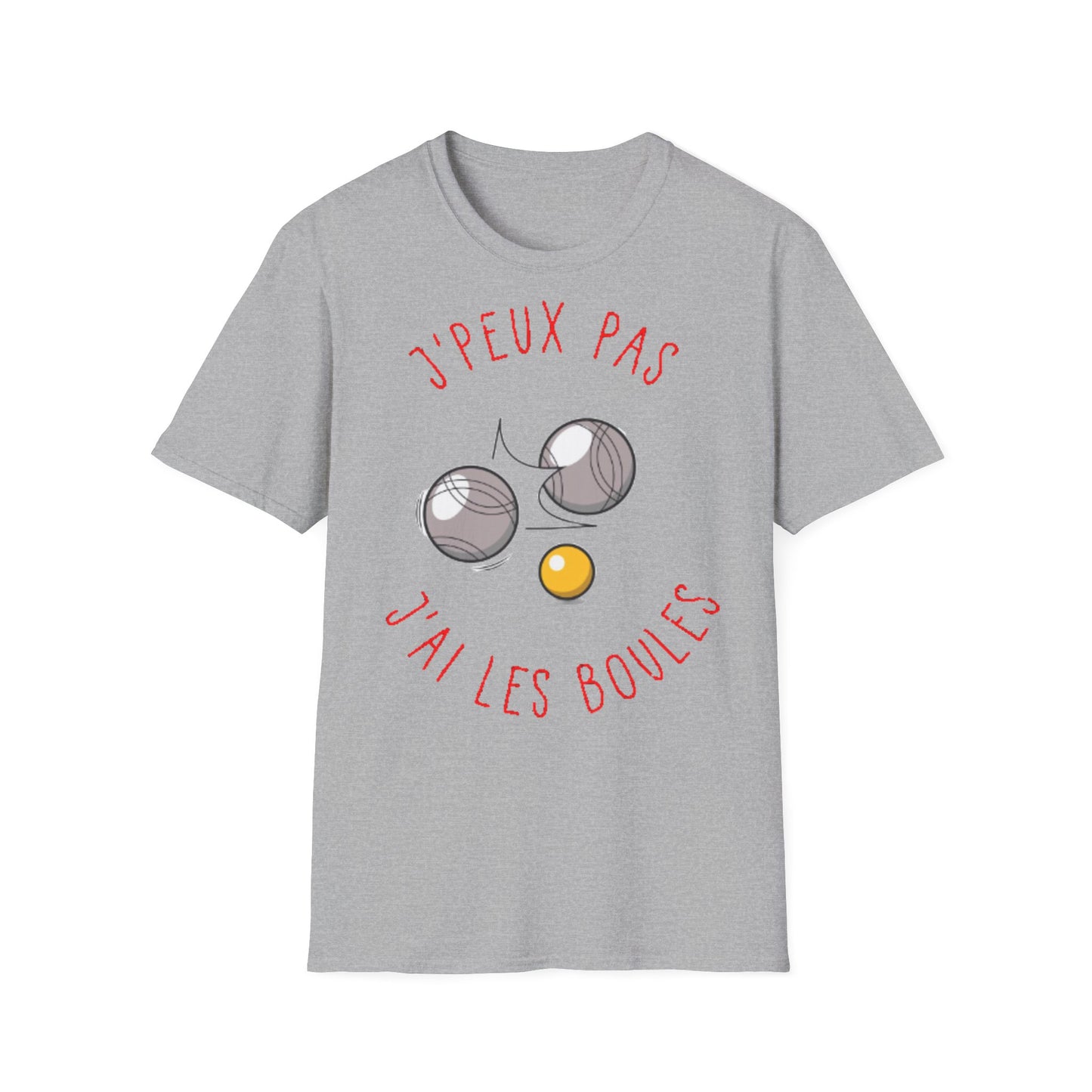 T-Shirt "je peux pas j'ai les boules"