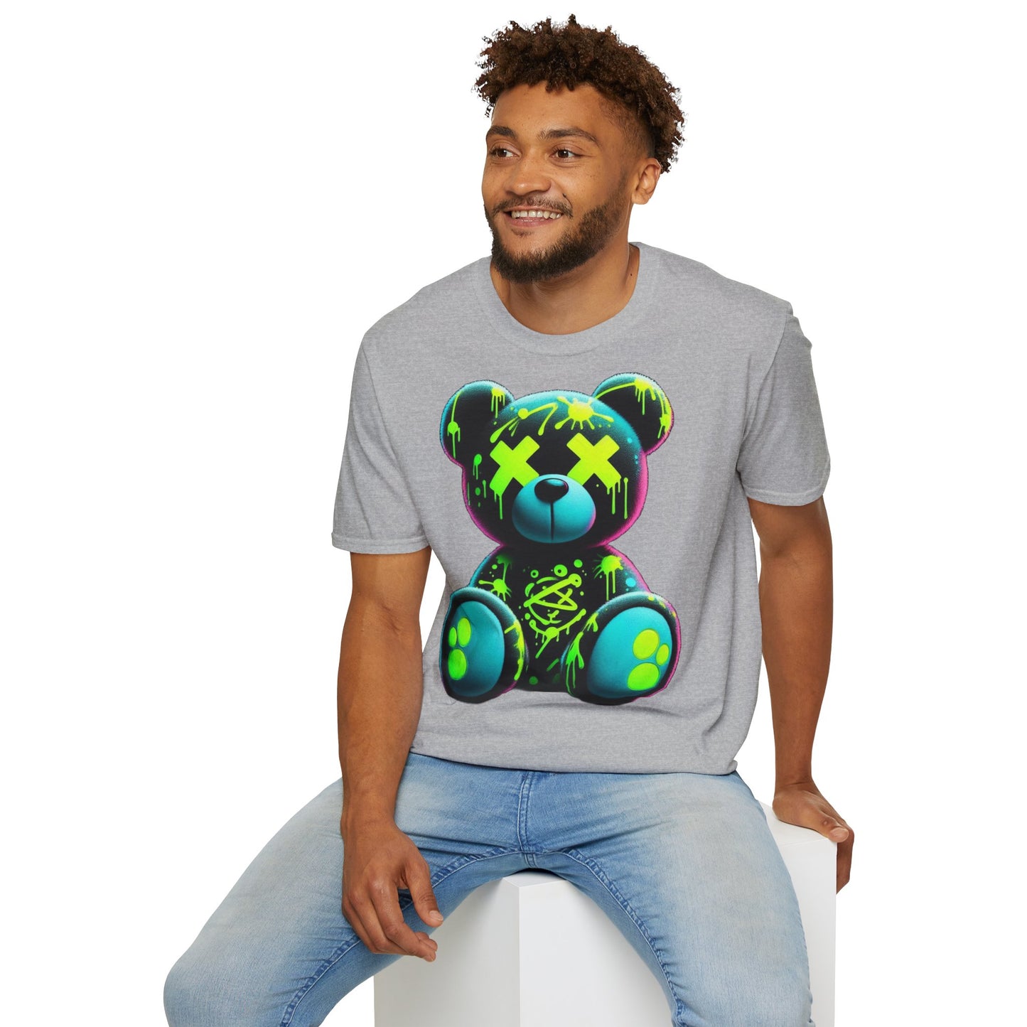 "Fluorescent bear 1" T-shirt