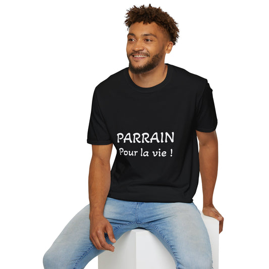 T-Shirt "parrain pour la vie"