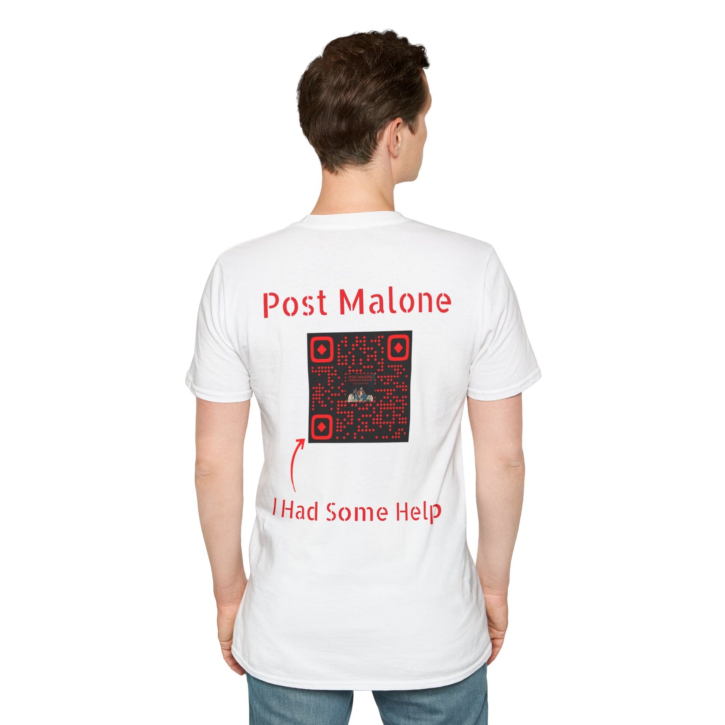 musical t-shirt "i had some help"