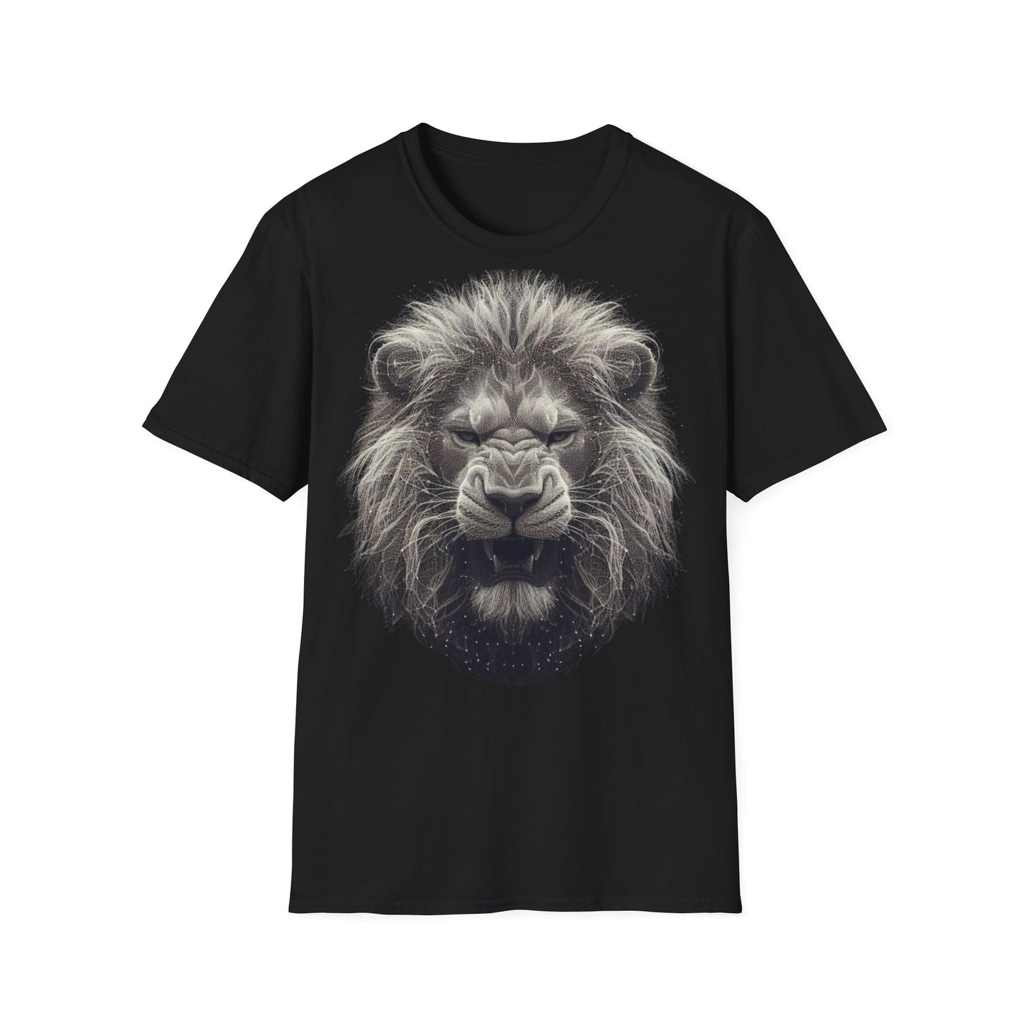 T-Shirt "lion dessiné"