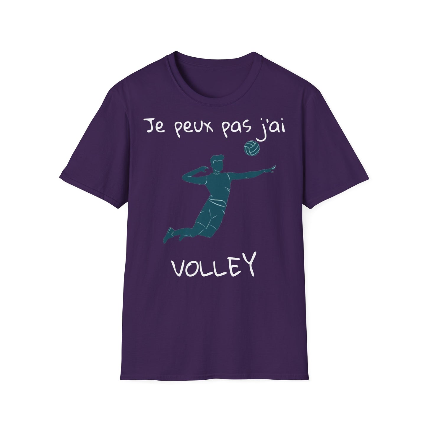 T-Shirt "je peux pas j'ai volley"