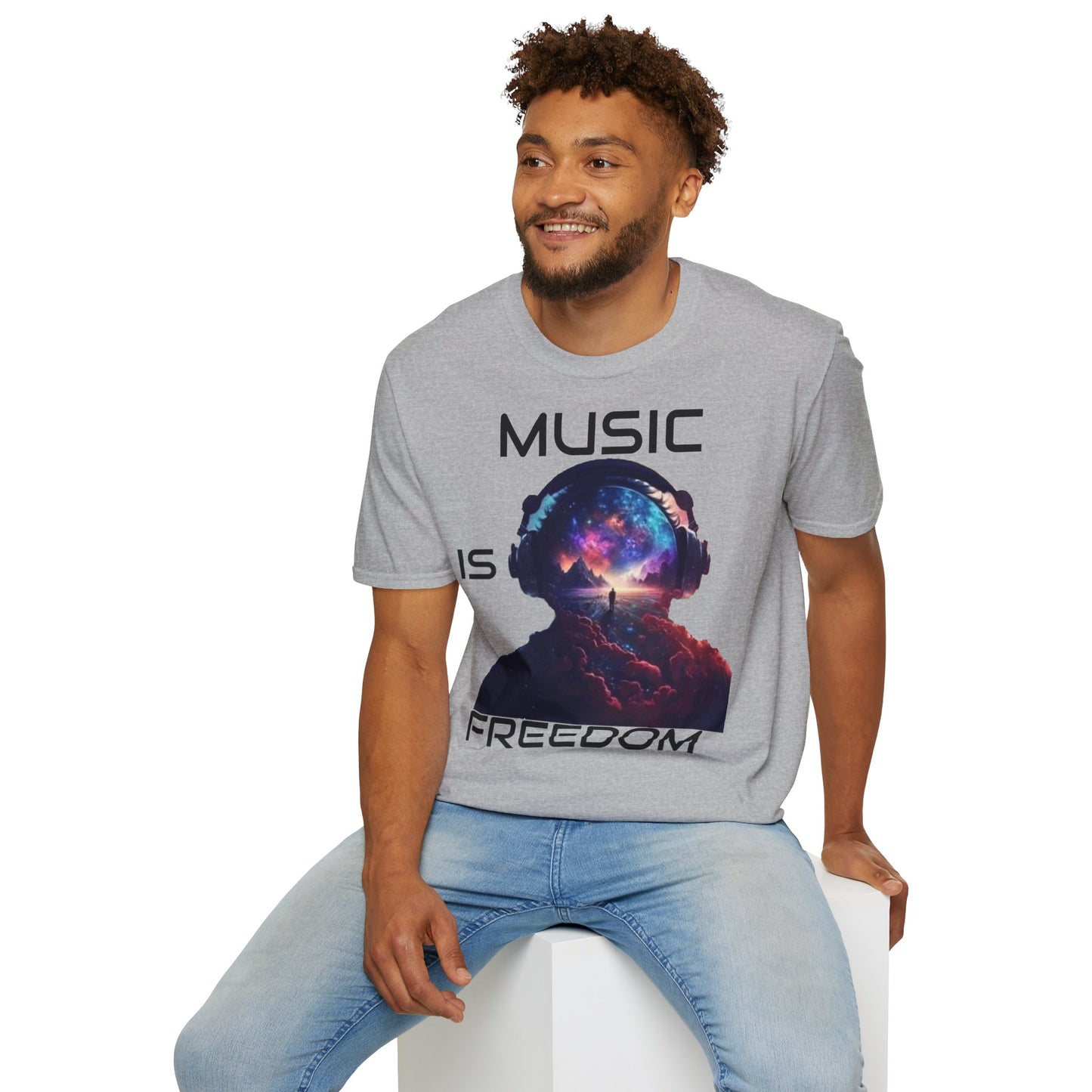 „Musik ist Freiheit“ T-Shirt