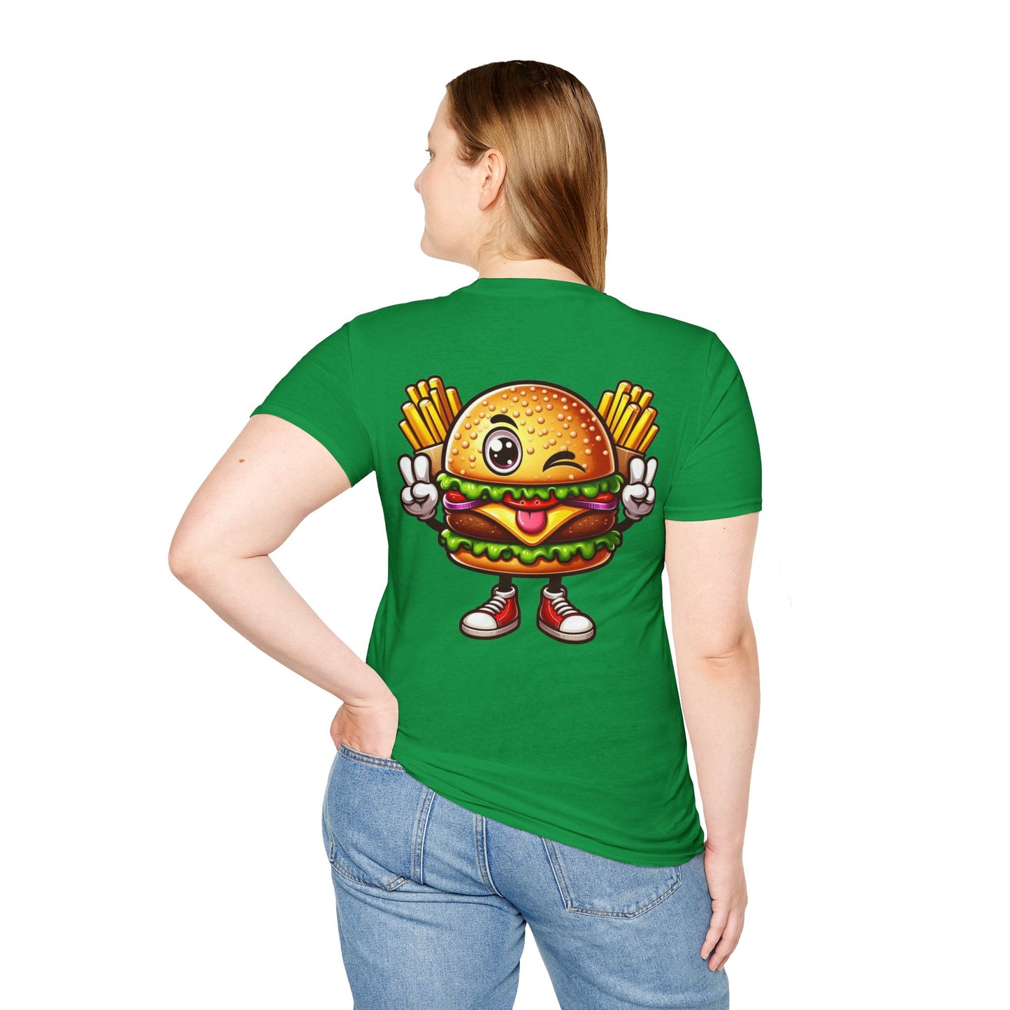 t-shirt hamburger