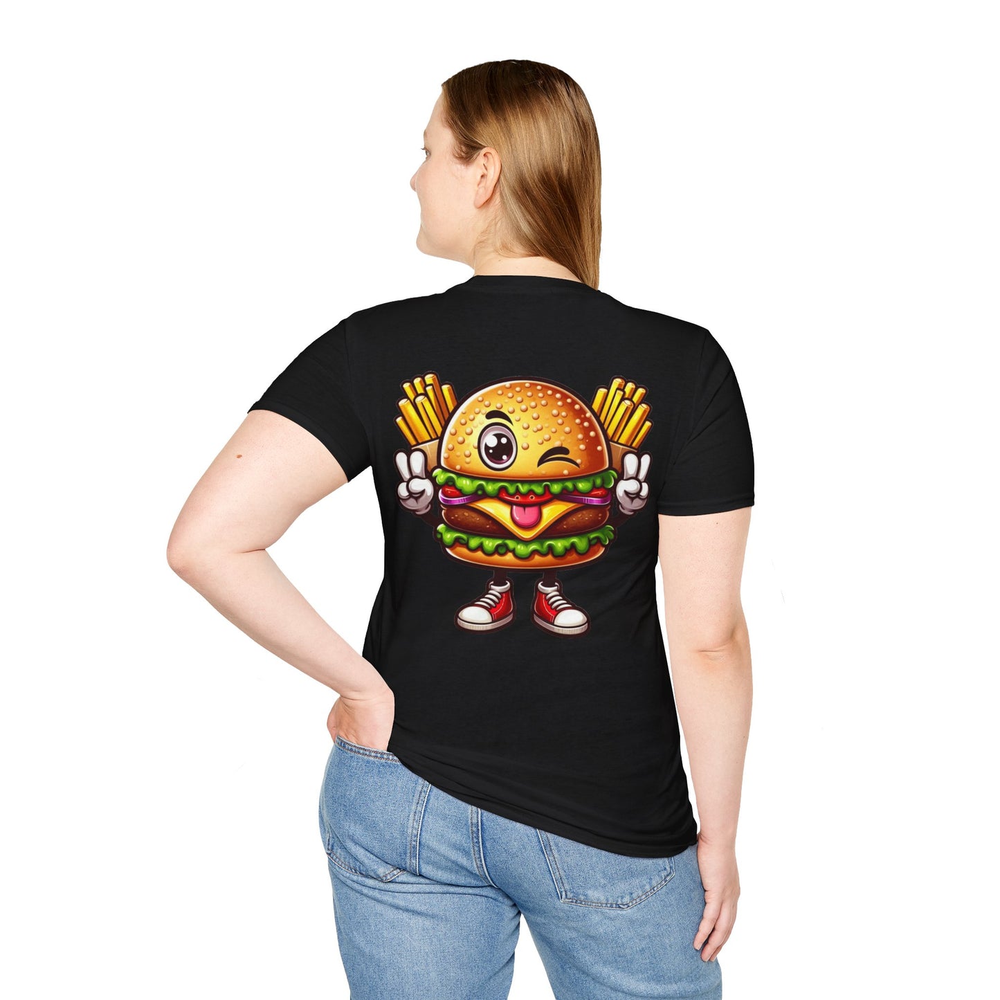 t-shirt hamburger