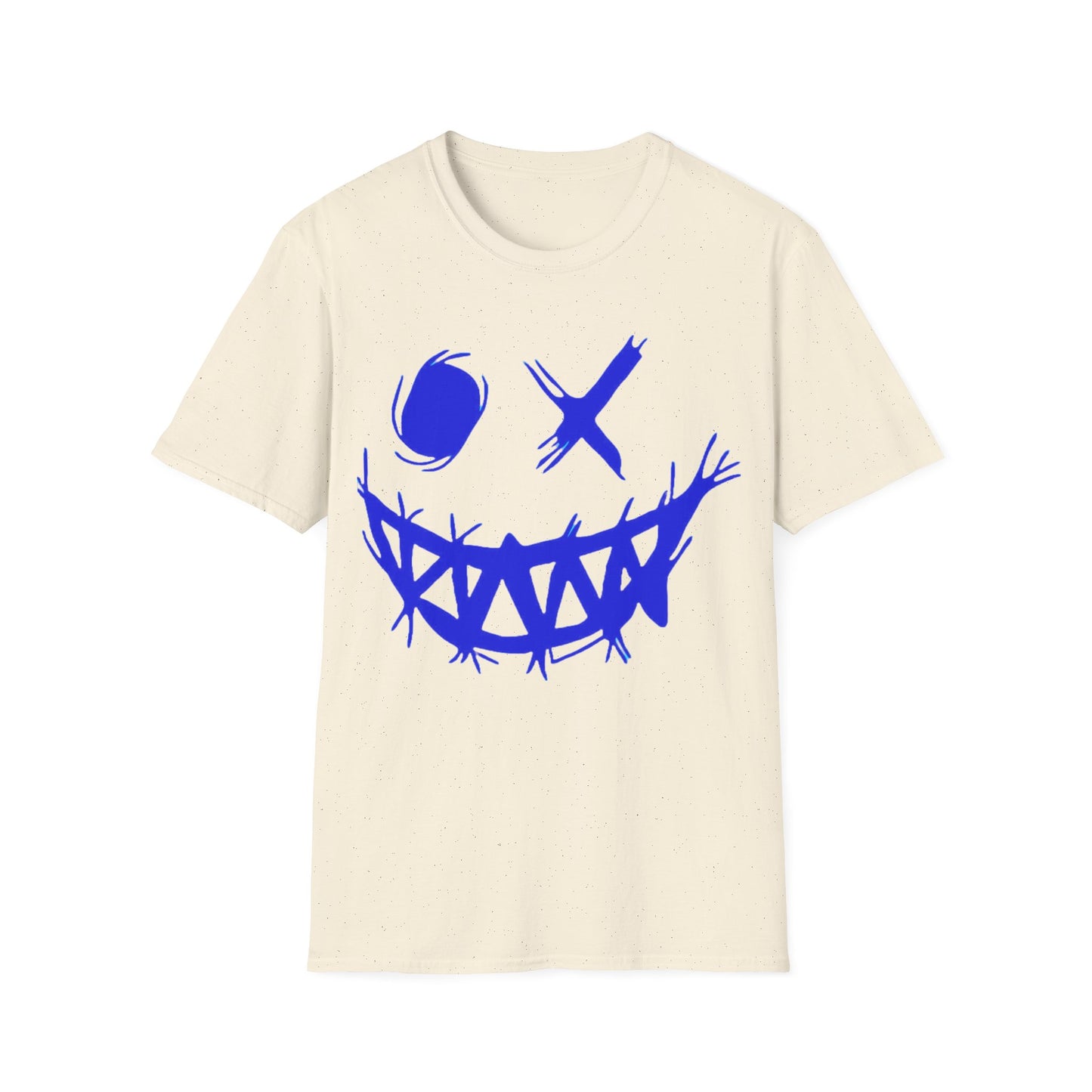 T-Shirt "clin d'œil bleu"