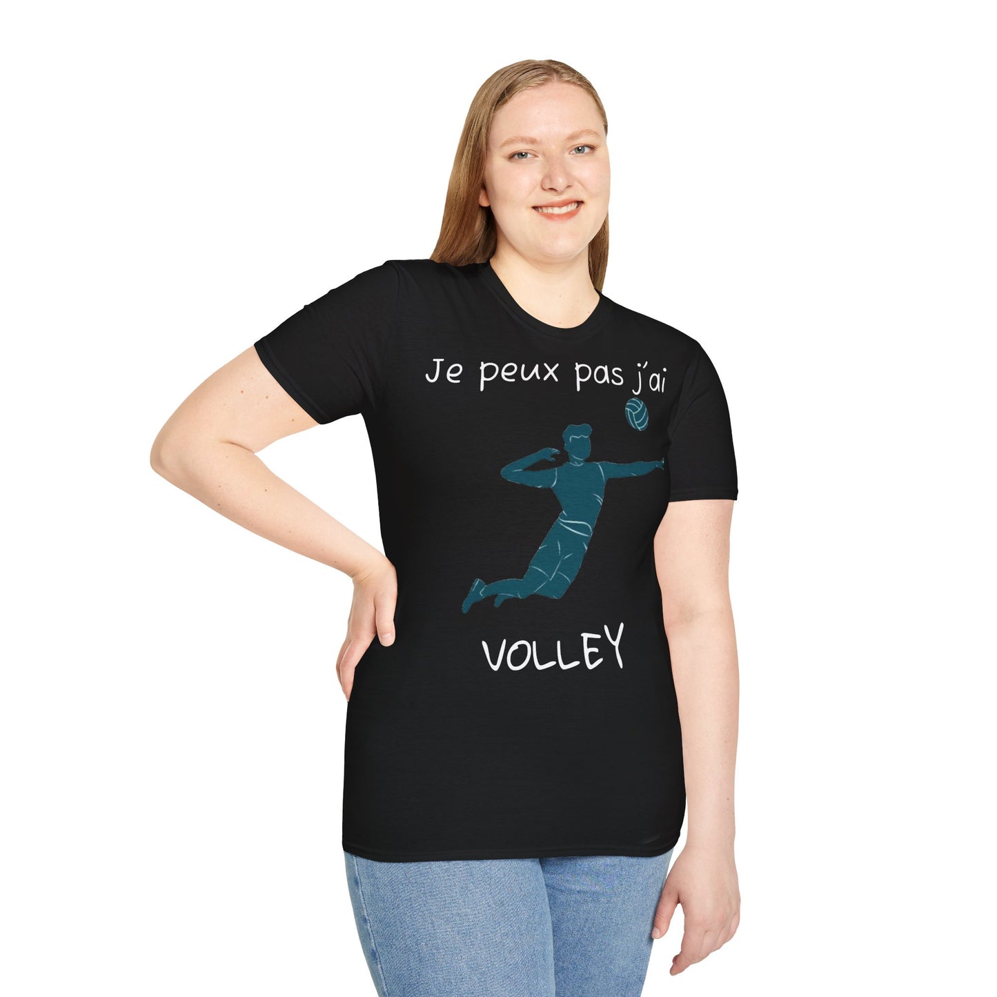 T-Shirt "je peux pas j'ai volley"