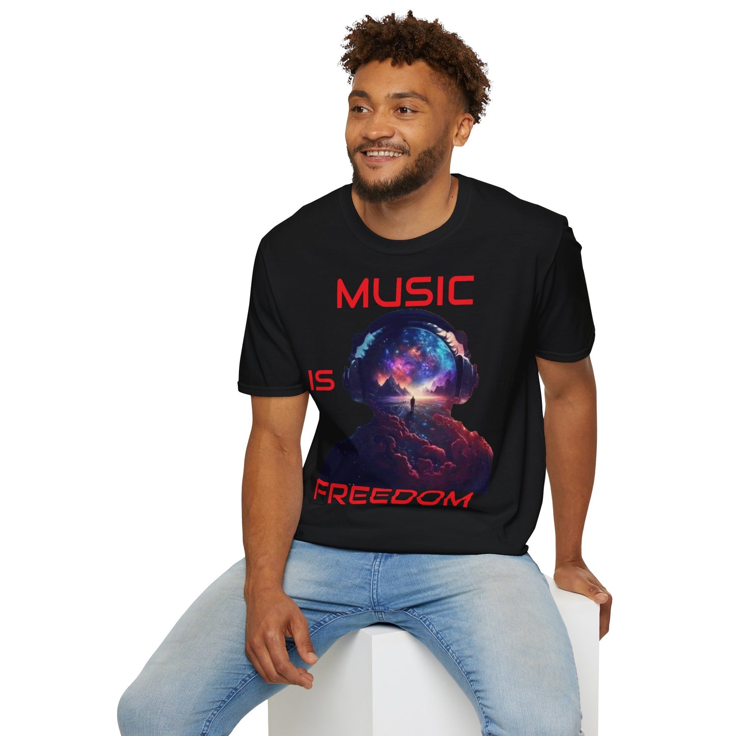 „Musik ist Freiheit“ T-Shirt