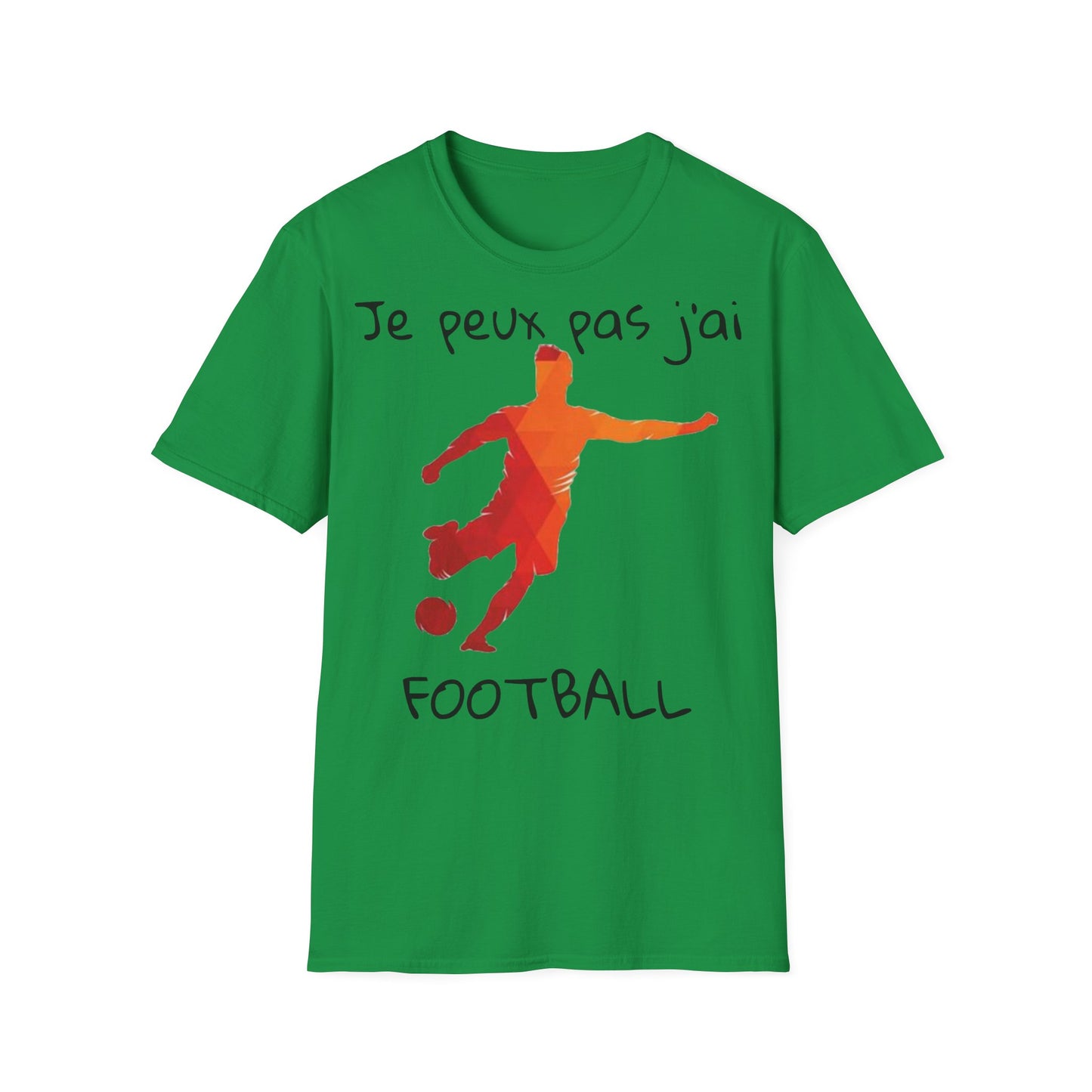 T-Shirt "je peux pas j'ai football"