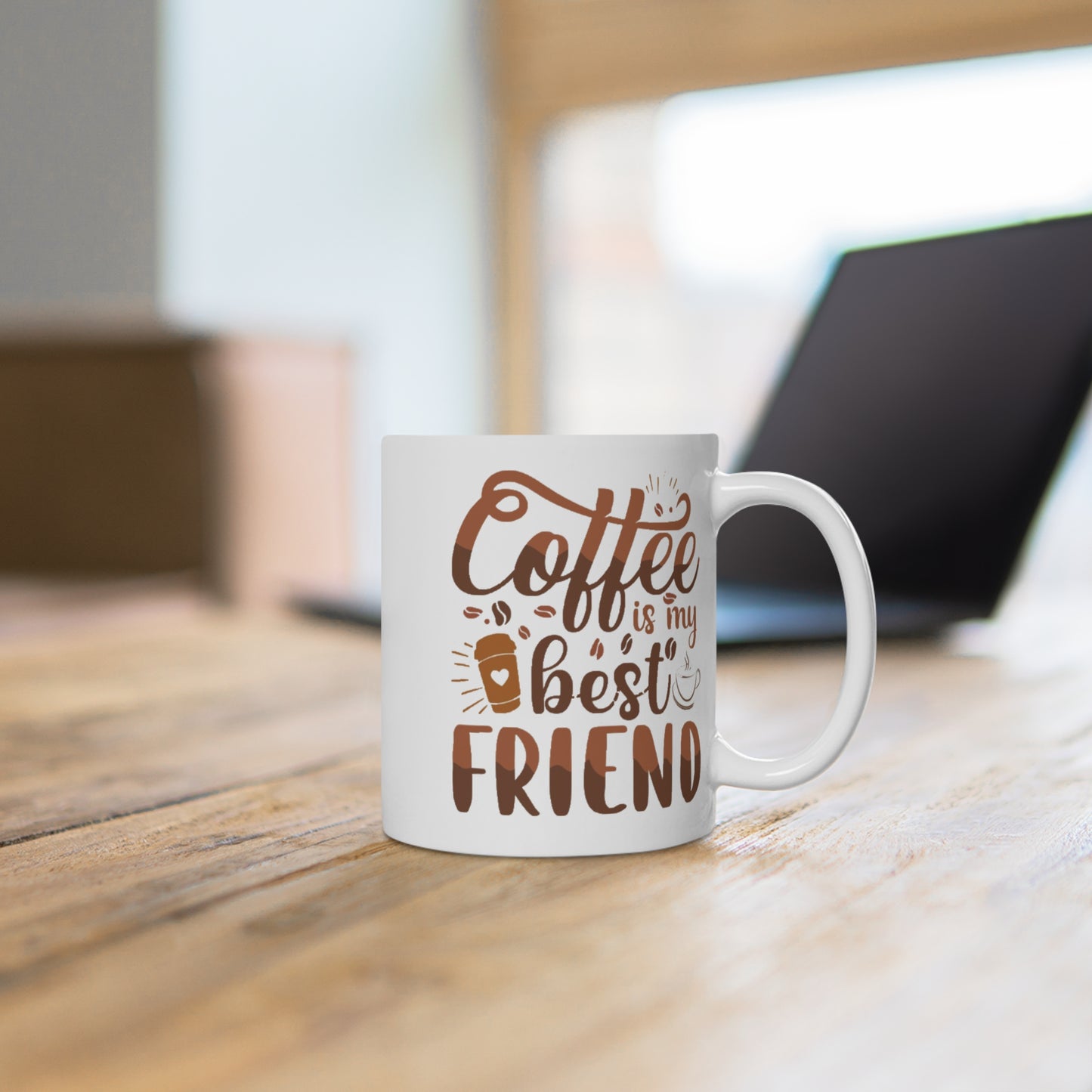 Mug "coffee is my best friend"