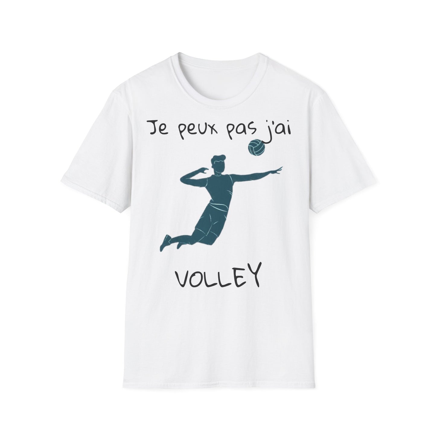 T-Shirt "je peux pas j'ai volley"