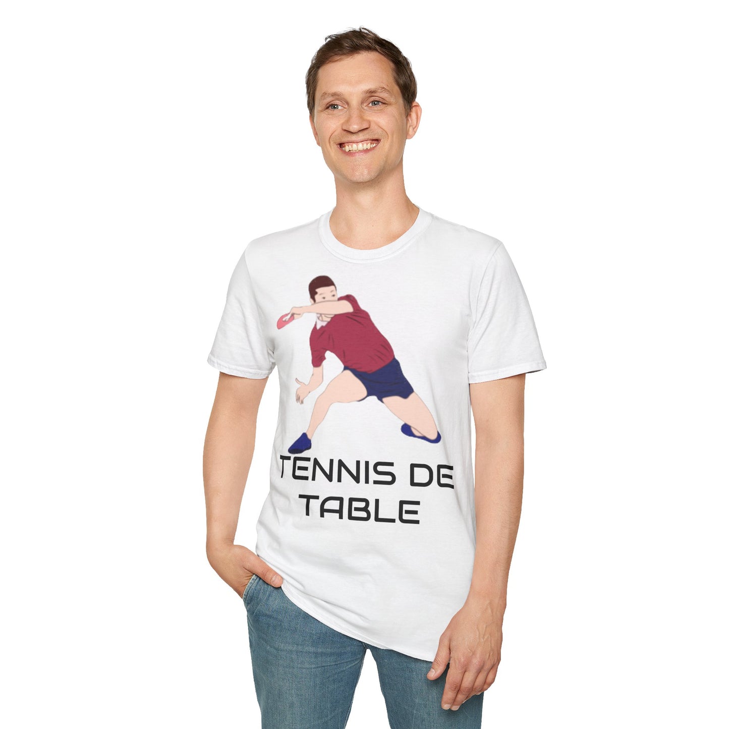 T-Shirt „Tischtennis“.