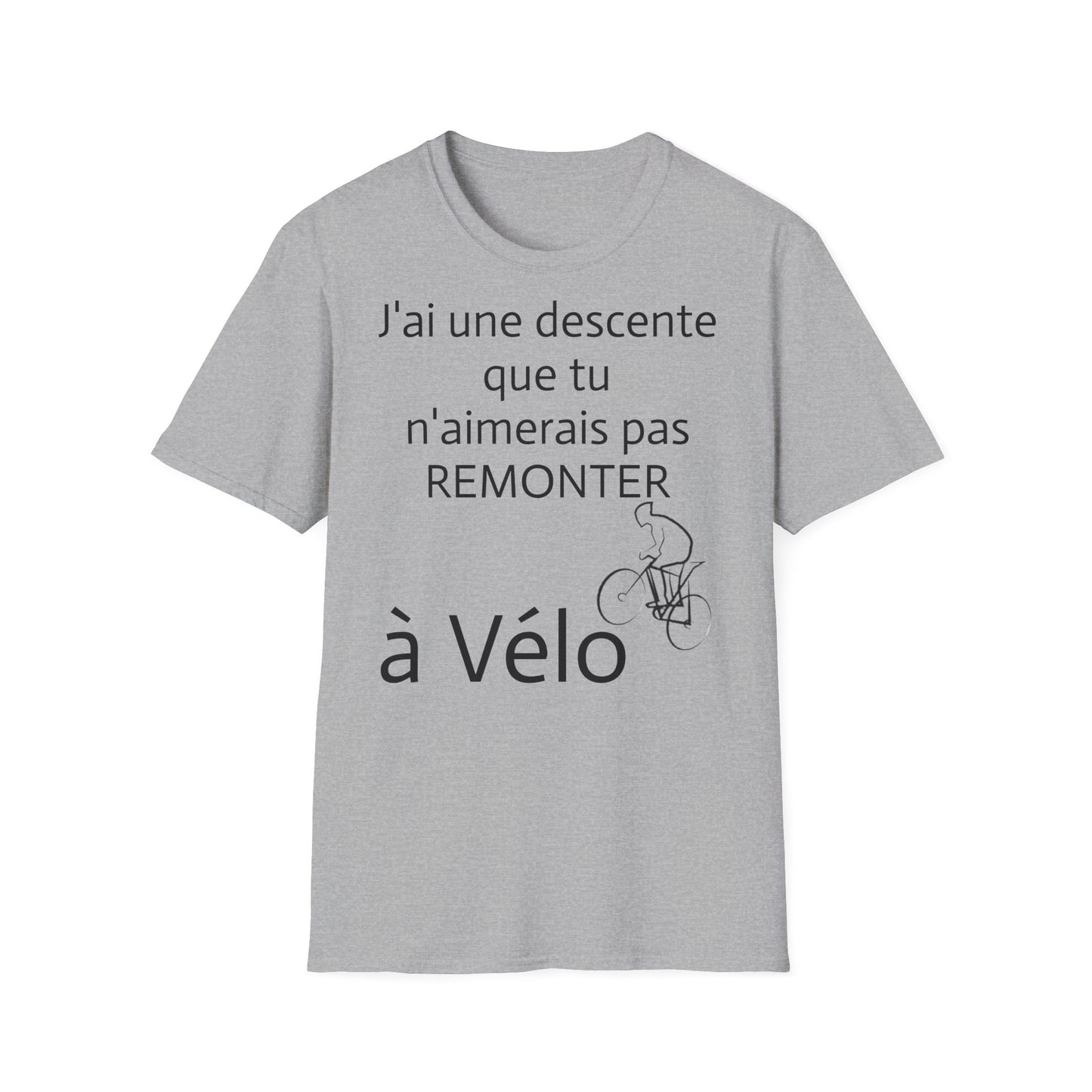 t-shirt "j'ai une descente"