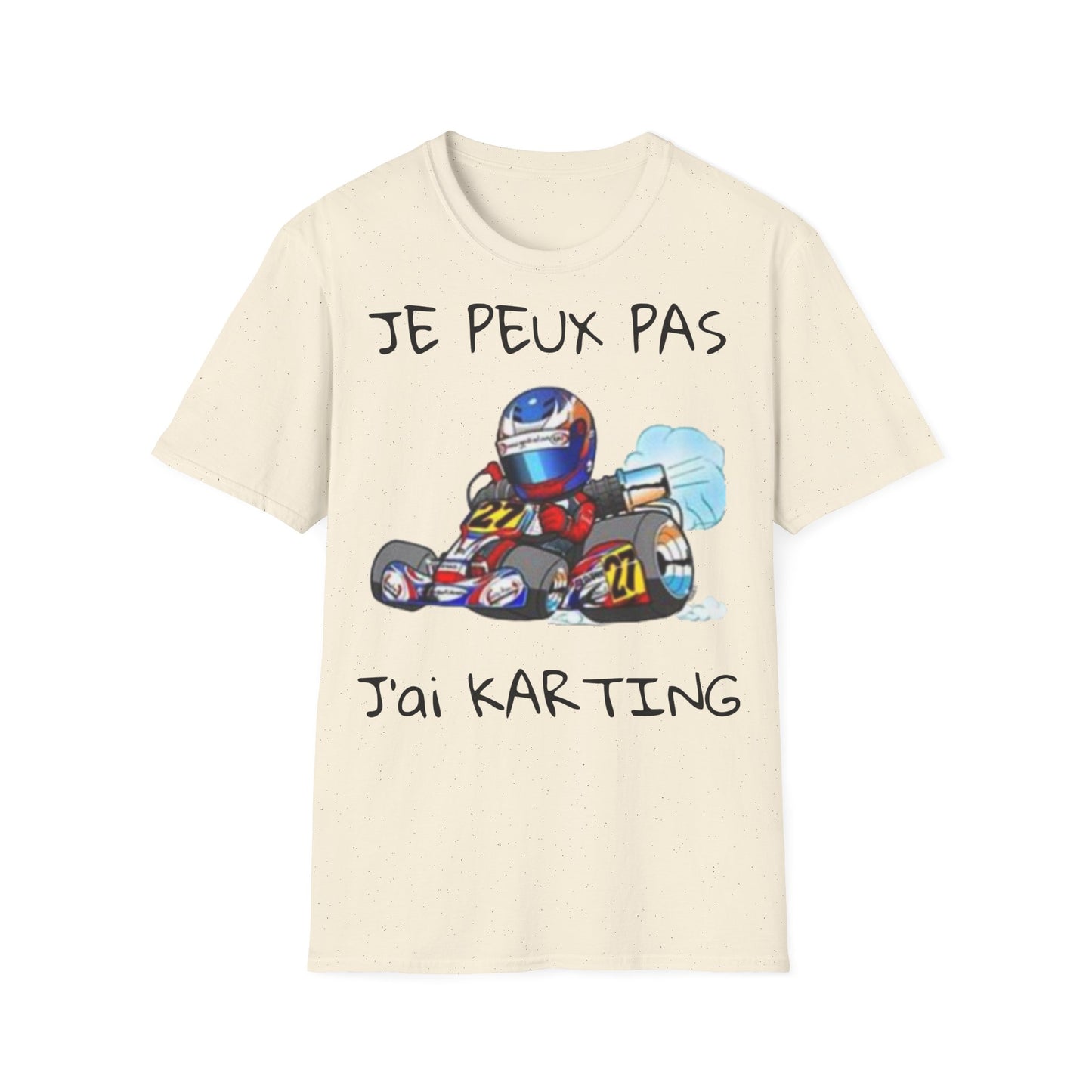 T-Shirt "je peux pas j'ai karting"