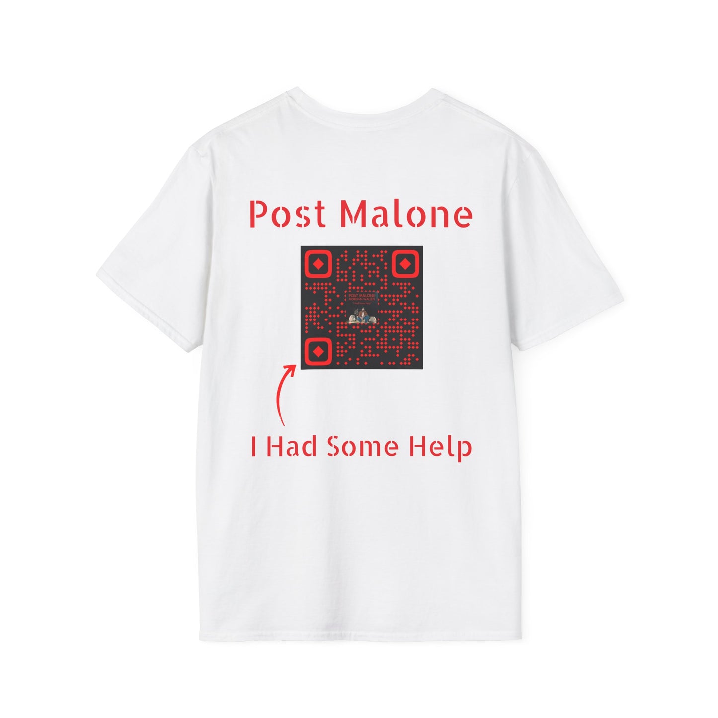 musical t-shirt "i had some help"