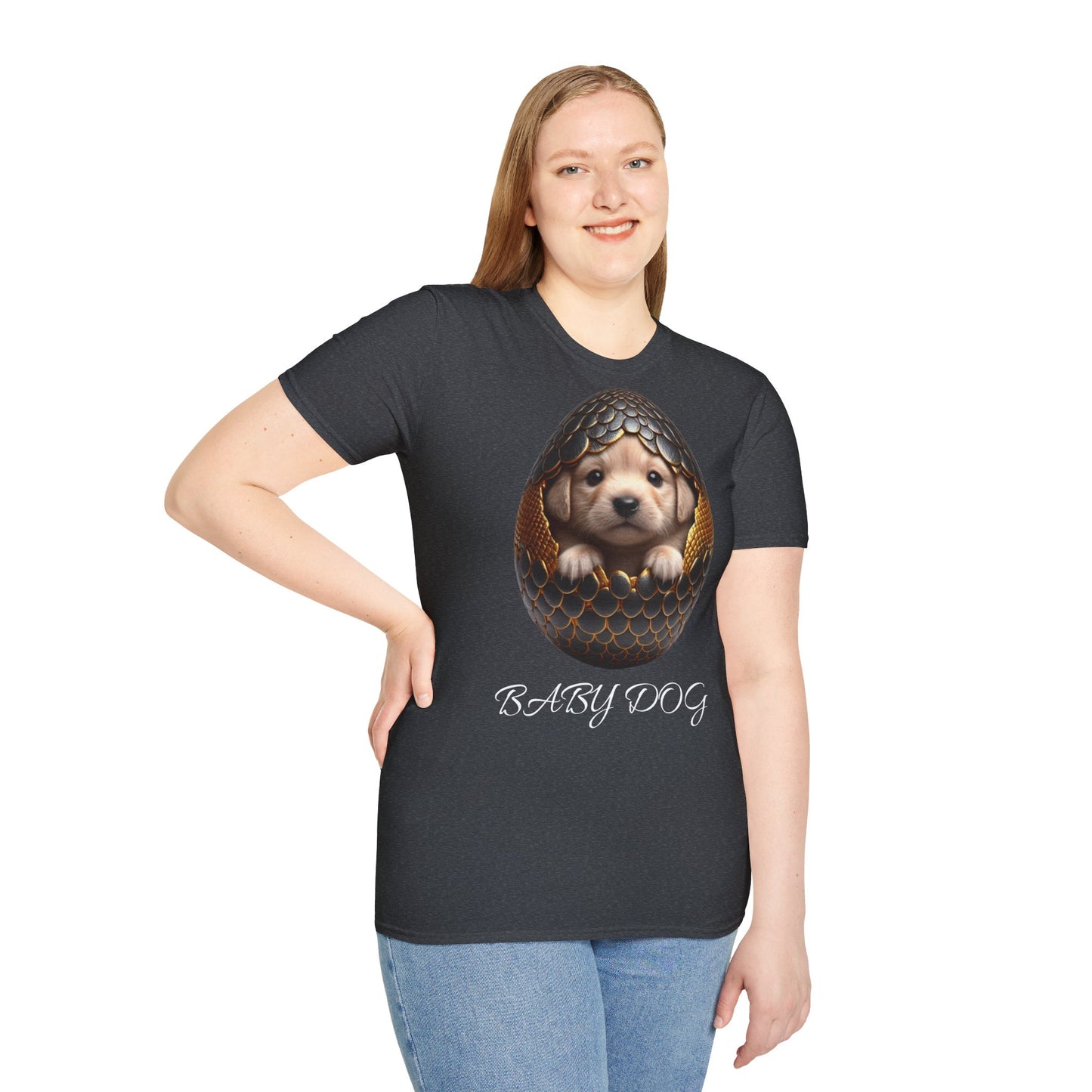 T-Shirt „Baby Hund 4“.