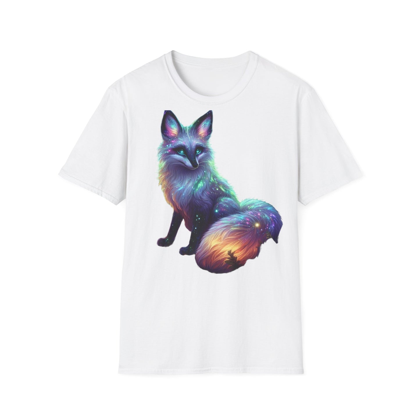 t-shirt renard dos