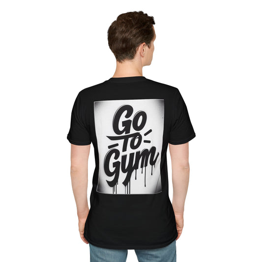 Jonathandball „Go to Gym“-Rücken-T-Shirt