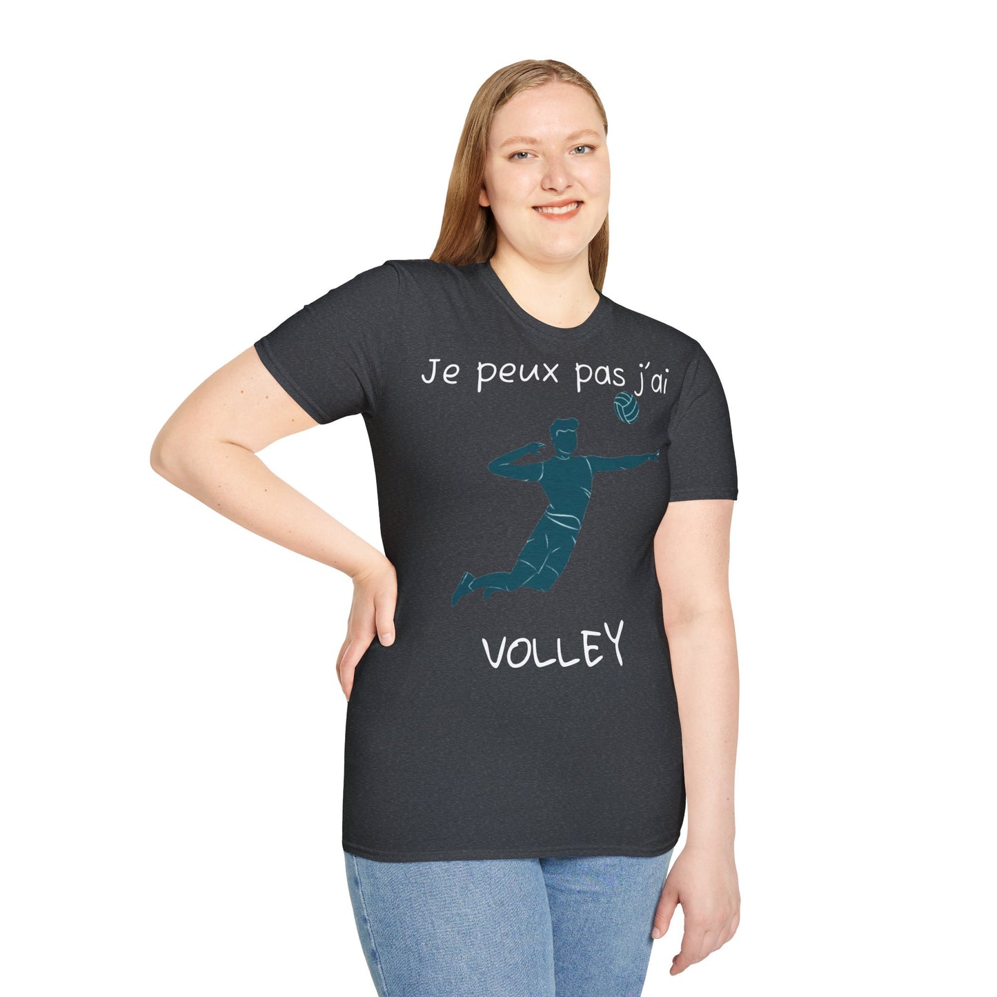 T-Shirt "je peux pas j'ai volley"