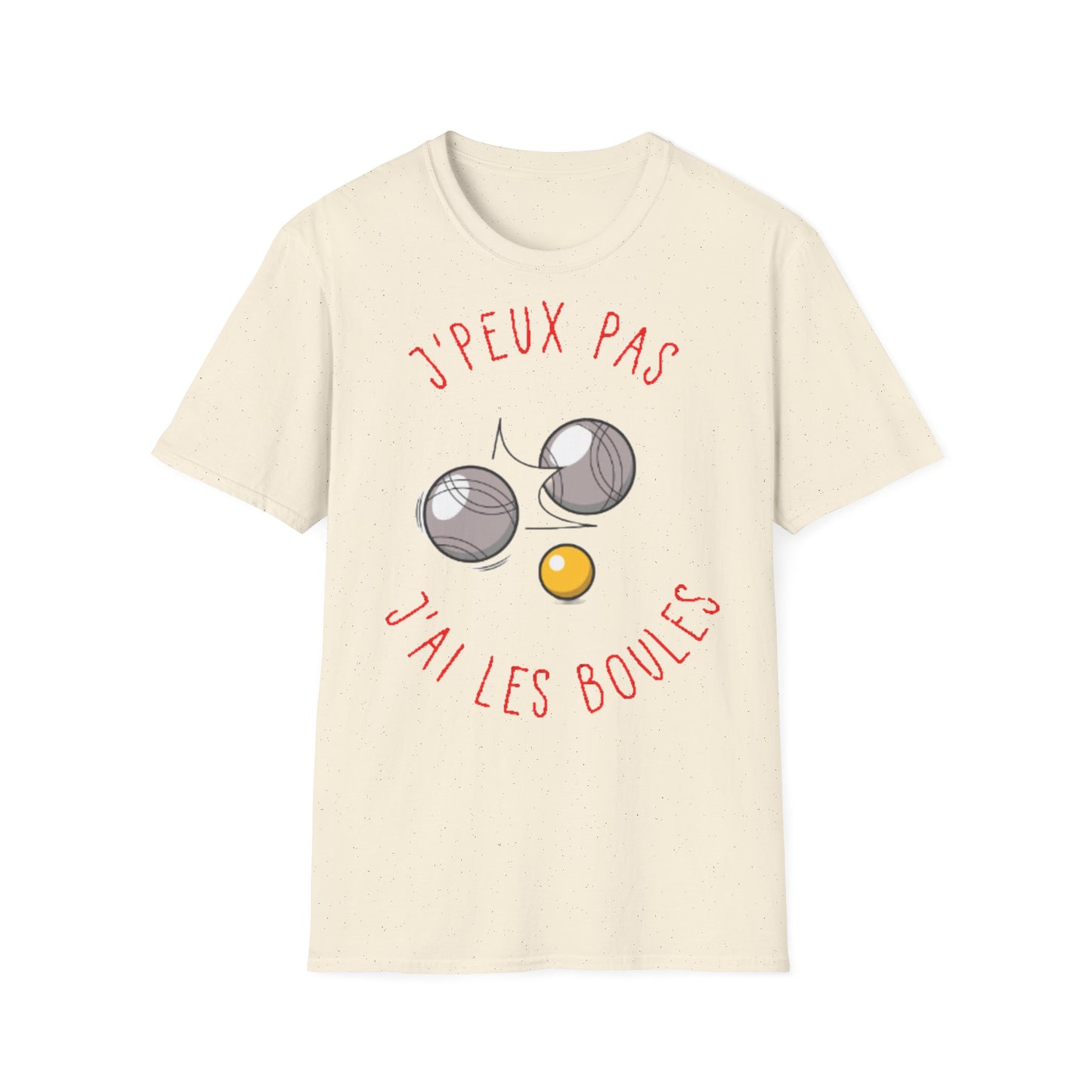 T-Shirt "je peux pas j'ai les boules"