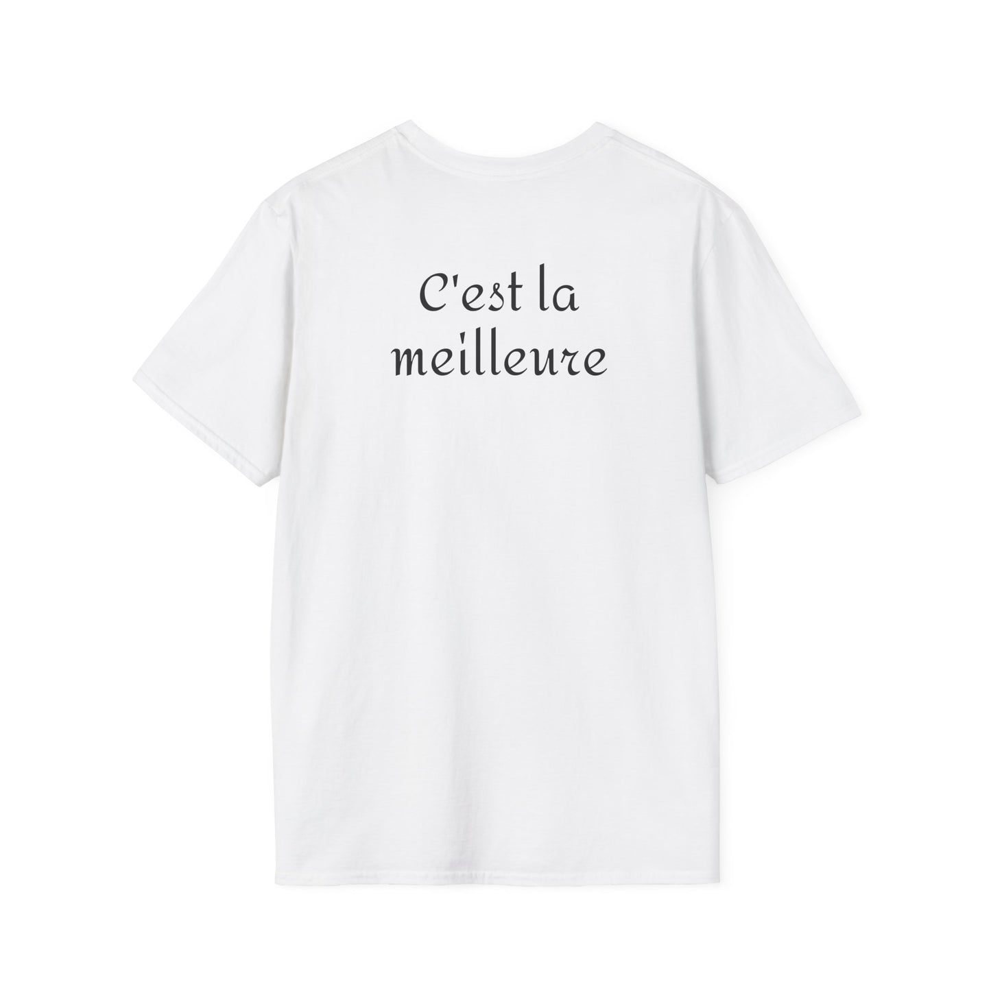 t-shirt "il y a une couille avec ce t-shirt (femme)"