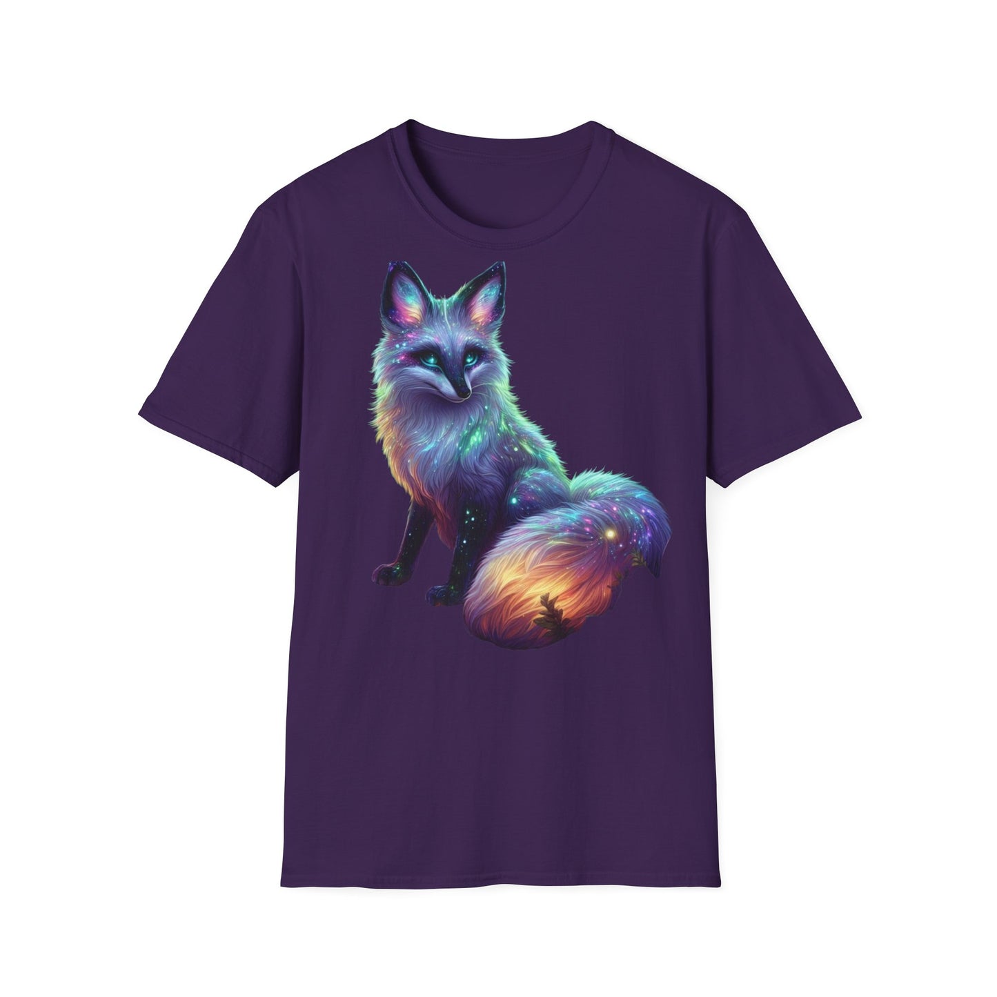 t-shirt renard dos