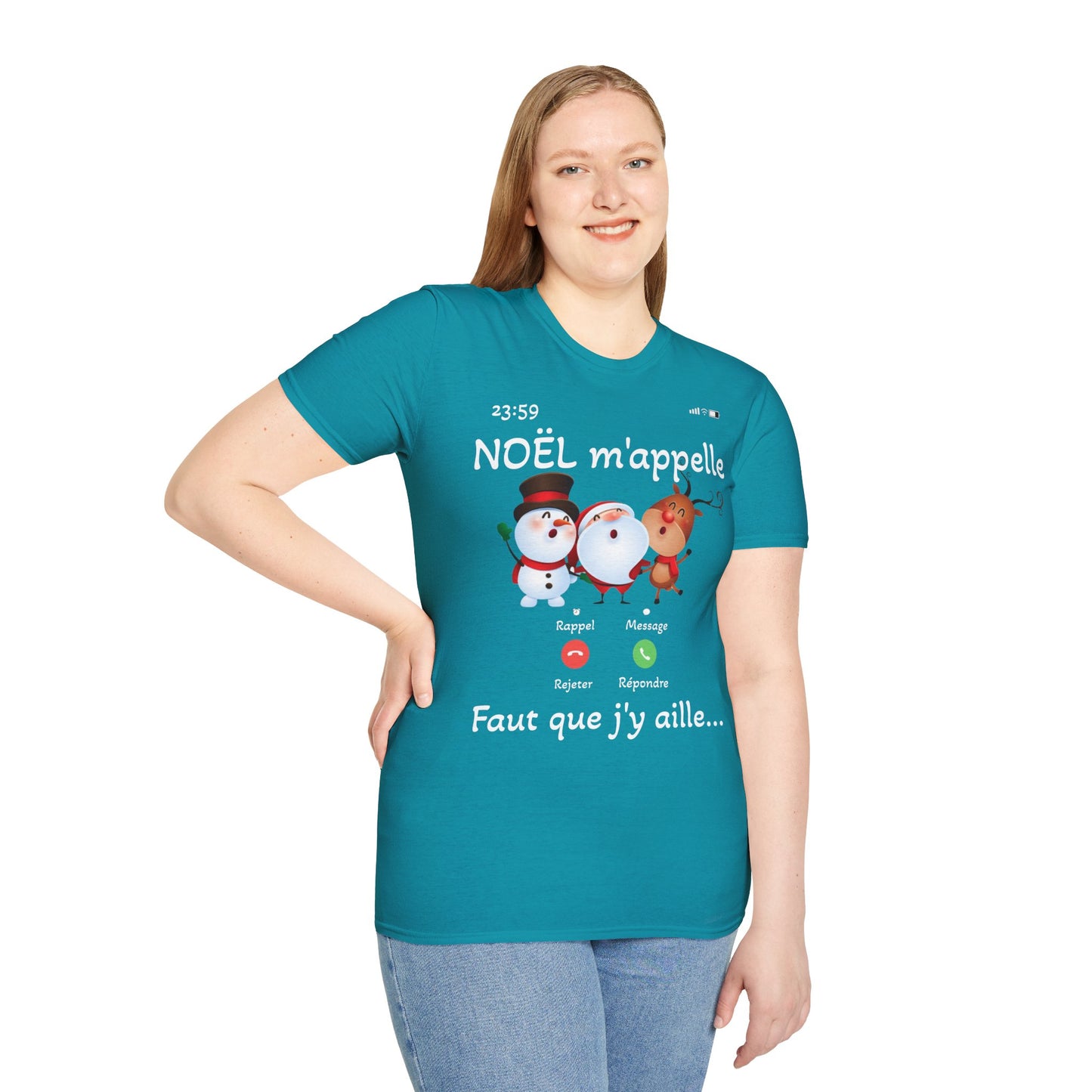 „Weihnachten ruft mich“-T-Shirt