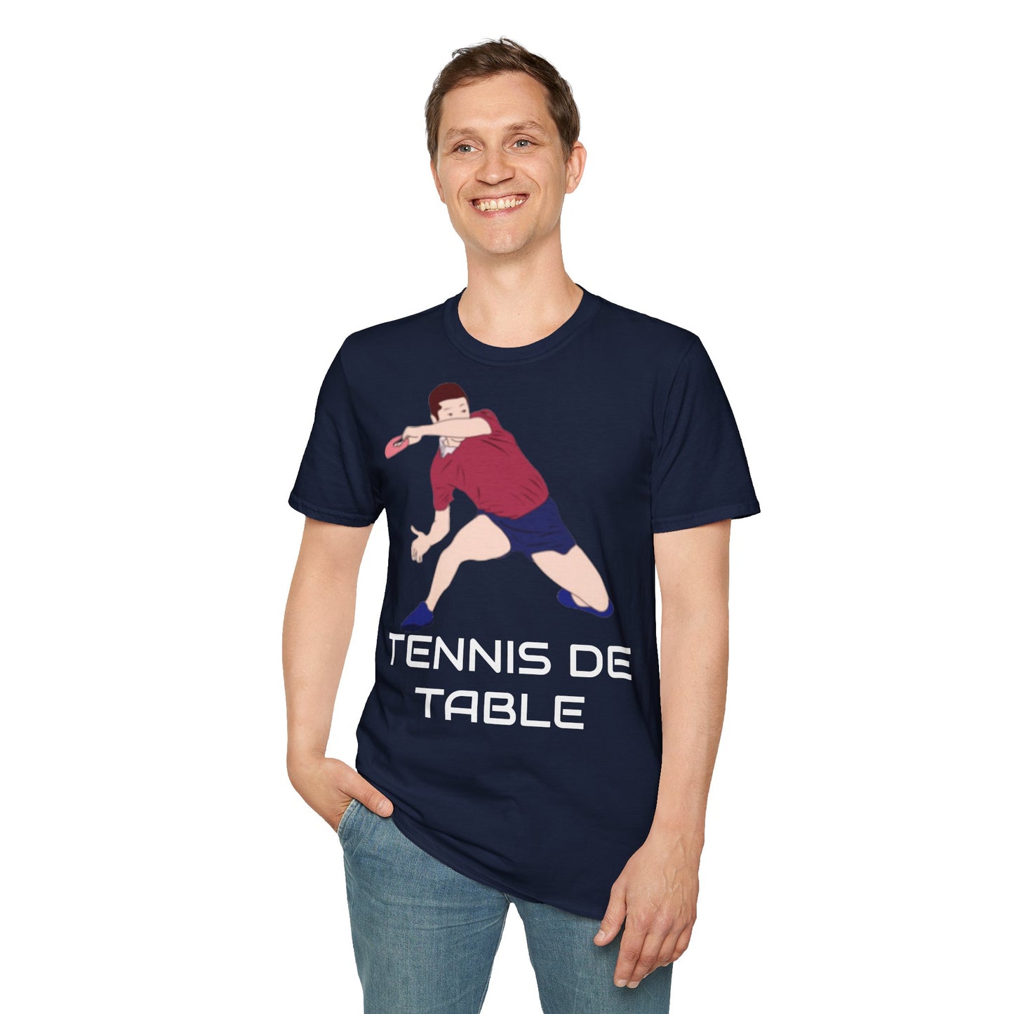 T-Shirt „Tischtennis“.