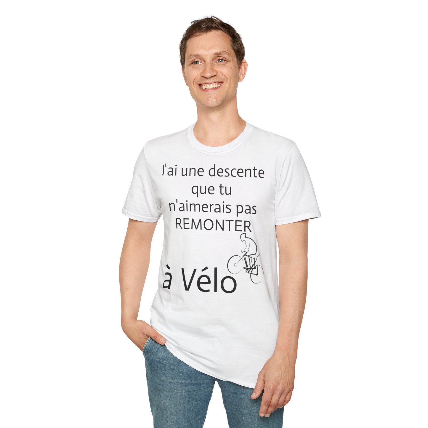 t-shirt "j'ai une descente"