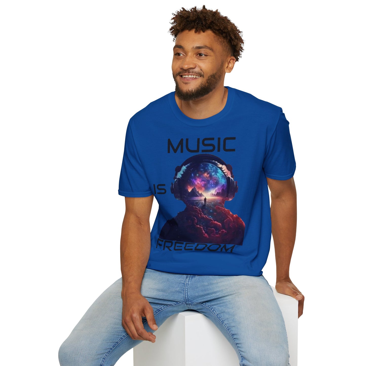 „Musik ist Freiheit“ T-Shirt