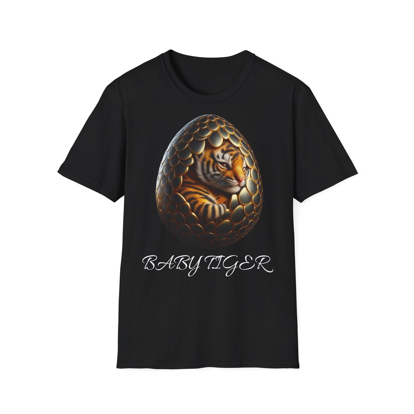 "baby tiger egg" t-shirt