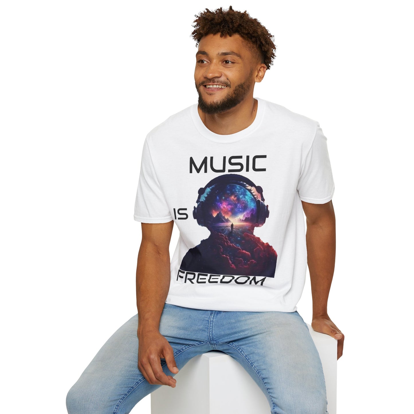 „Musik ist Freiheit“ T-Shirt