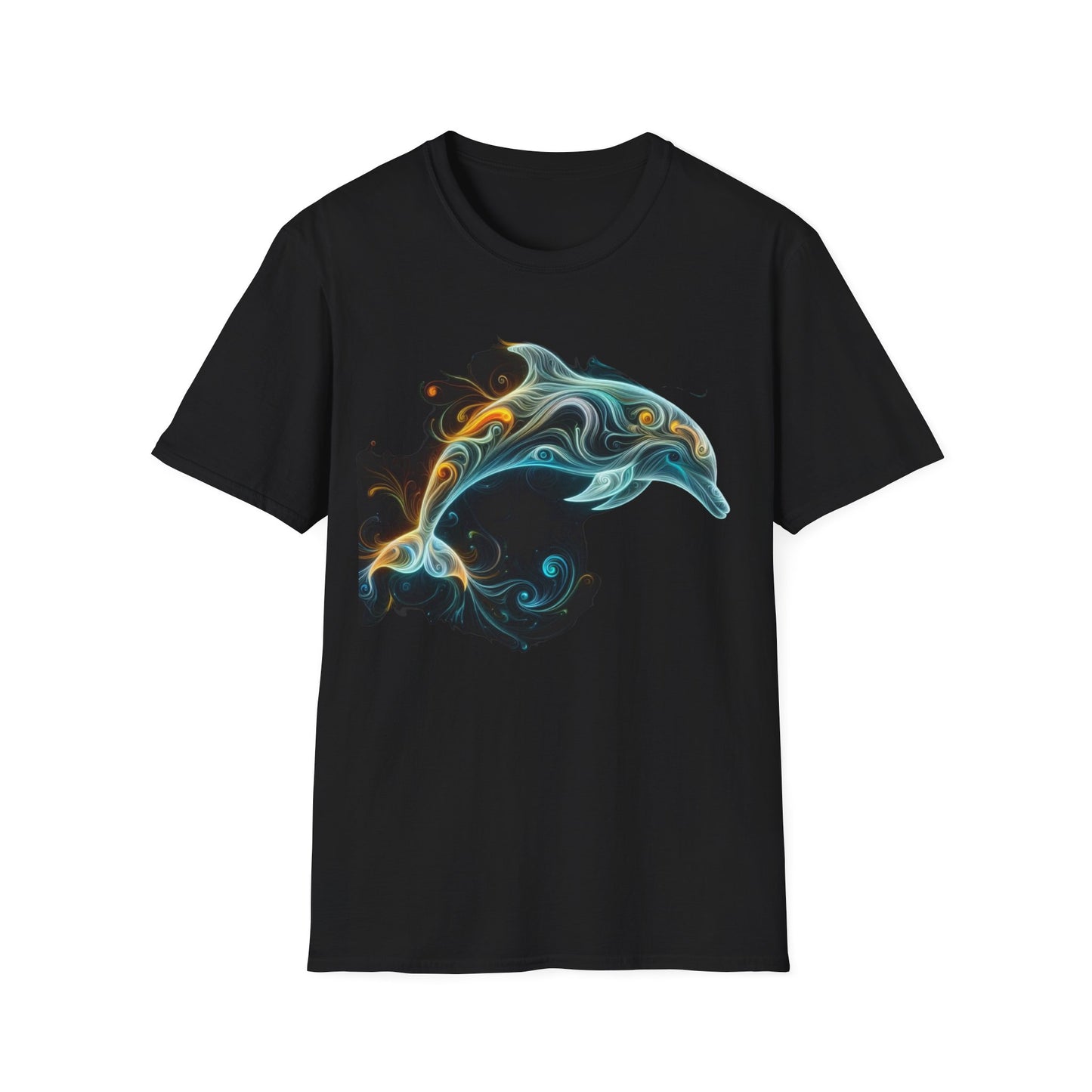 künstlerisches Delfin-T-Shirt 1