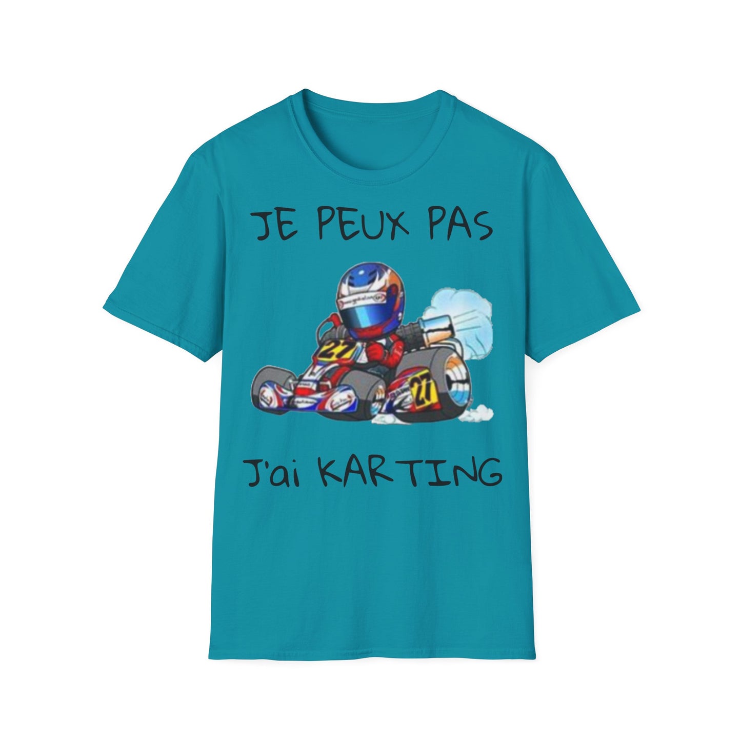 T-Shirt "je peux pas j'ai karting"