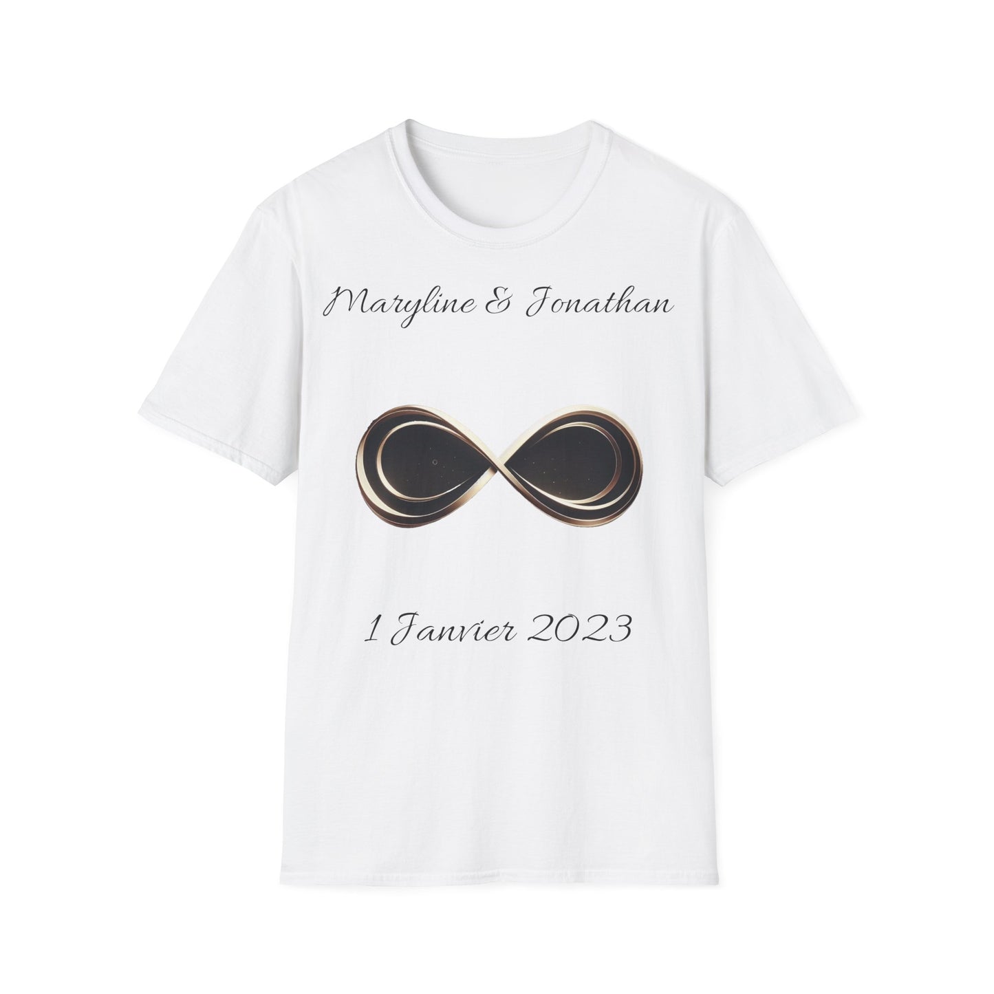 Beispiel für ein Paar-T-Shirt
