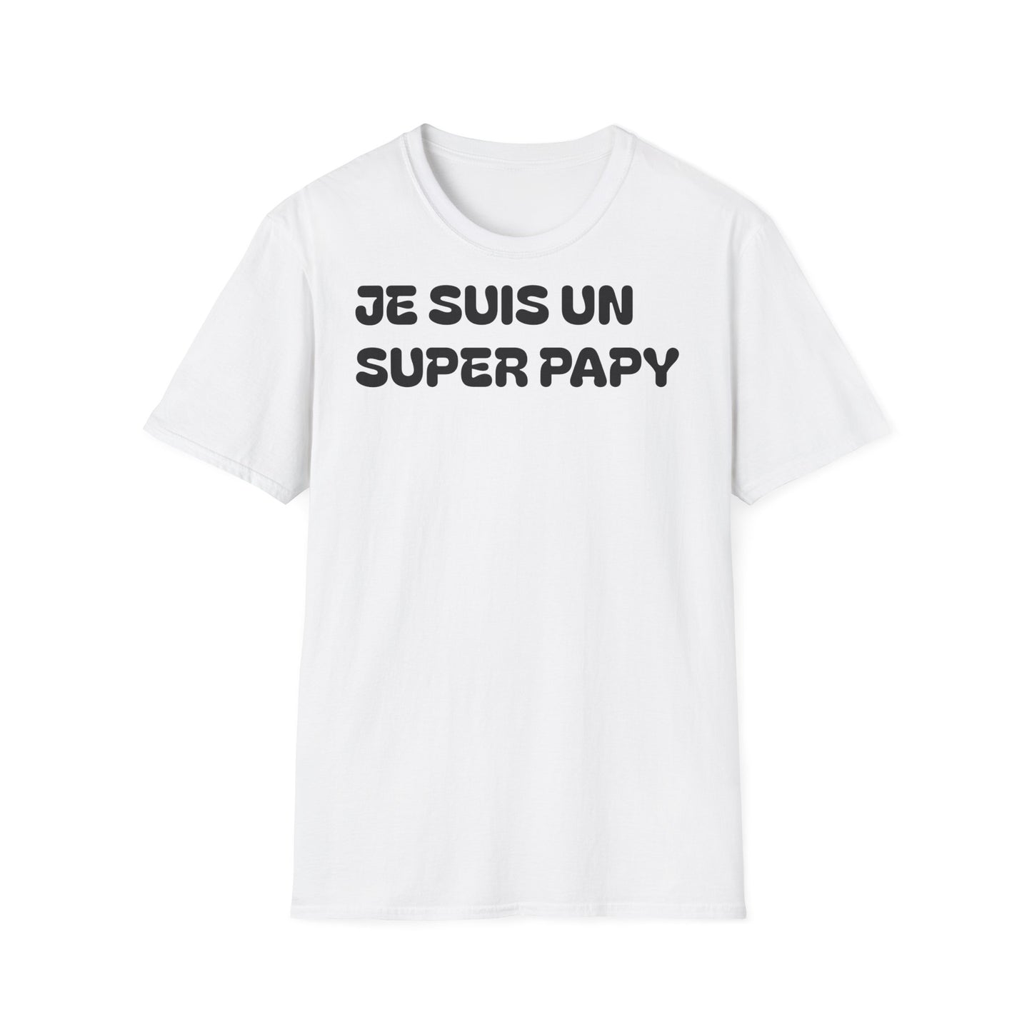 t-shirt personnaliser "je suis un super papy"