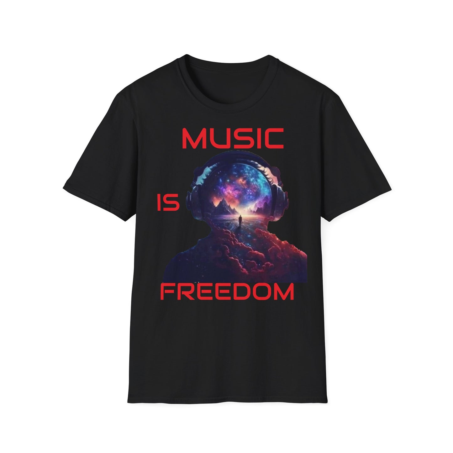 „Musik ist Freiheit“ T-Shirt