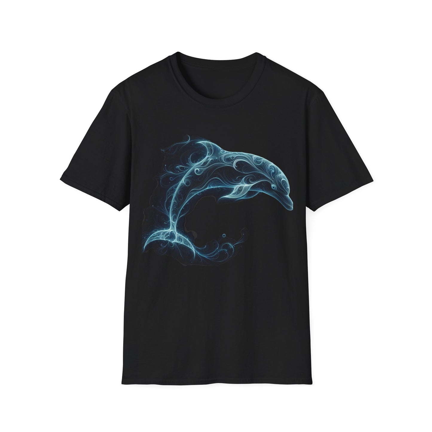 artistic dolphin t-shirt 3