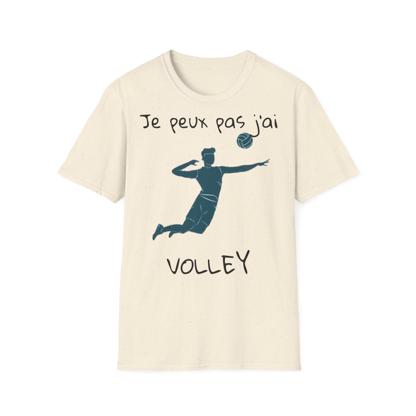 T-Shirt "je peux pas j'ai volley"