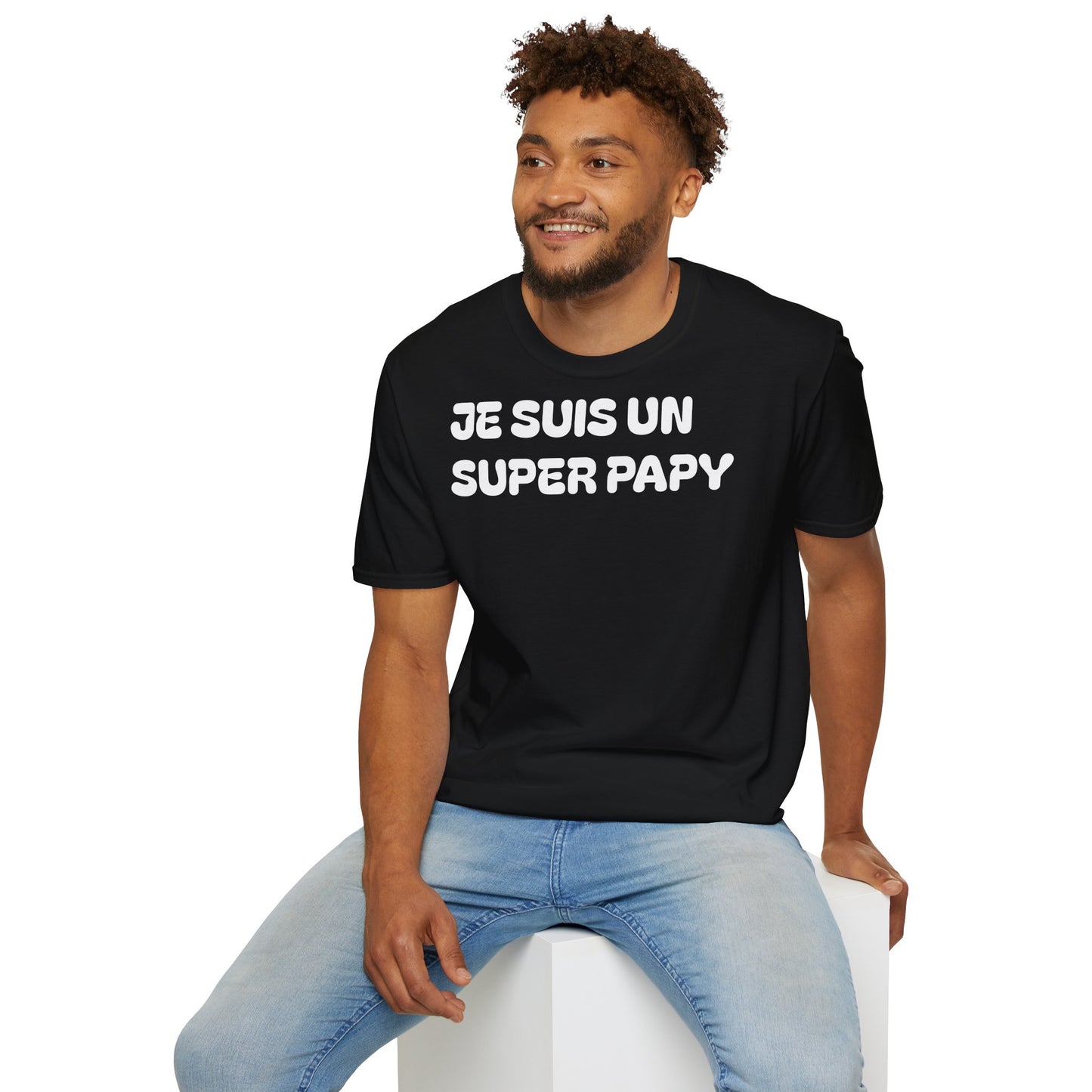 t-shirt personnaliser "je suis un super papy"