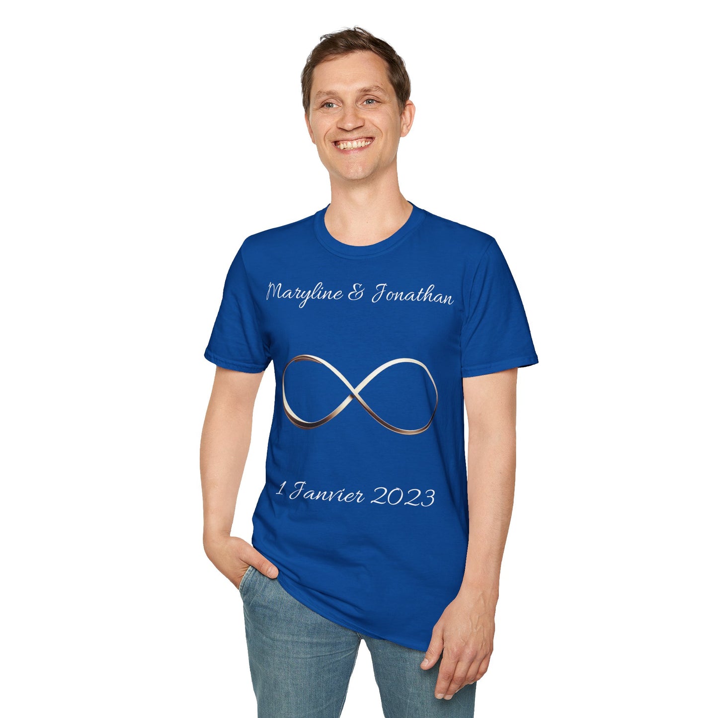 Beispiel für ein Paar-T-Shirt