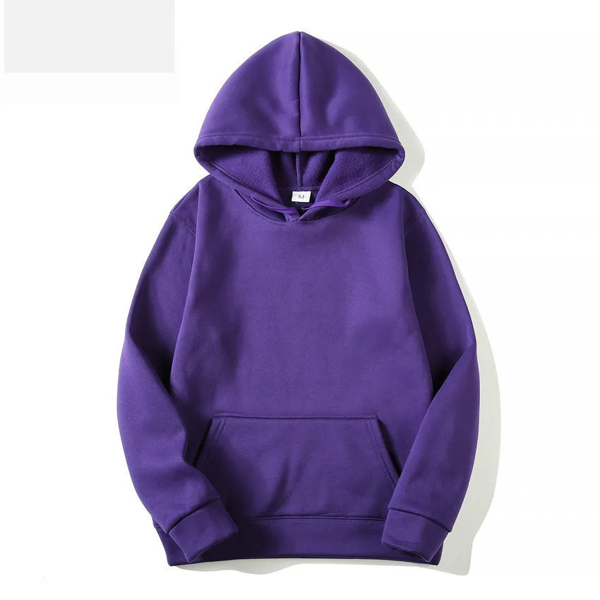 2025 nouveaux hommes femme sweats à capuche mode couleur unie violet à capuche hip hop sweat à capuche de marque pour hommes streetwear gym course