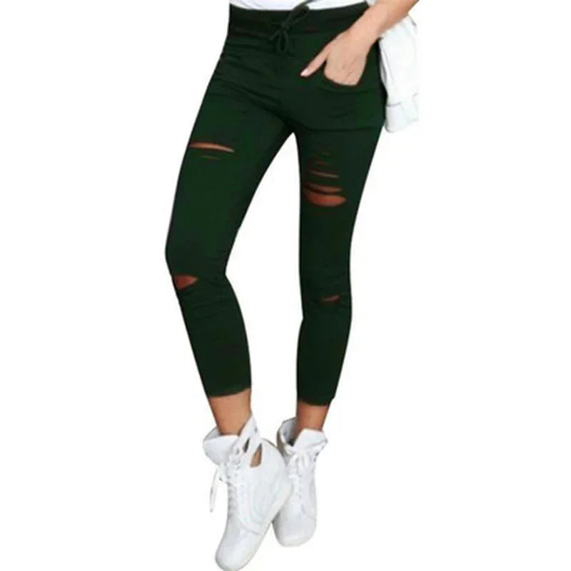 Jean déchiré pour femme femme grande taille pantalon déchiré pantalon crayon extensible Leggings femme jean femme jean
