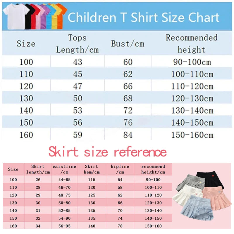 Nouveau mignon Lilo point T-shirts jupe ensemble Kawaii Disney dessin animé graphique T-shirt enfants décontracté manches courtes hauts été fille vêtements