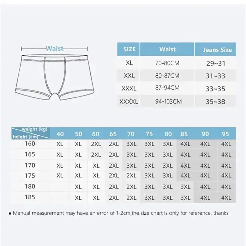 4/8 pièces homme boxeurs imprimé caleçons U convexe culotte mâle mode confortable Shorts hommes solide respirant doux sous-vêtements L-4XL