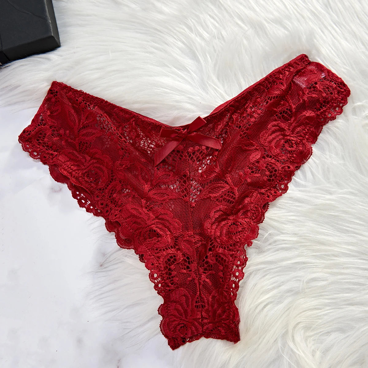 Transparent Rouge Sexy Lingerie Sous-Vêtements Pour Femmes