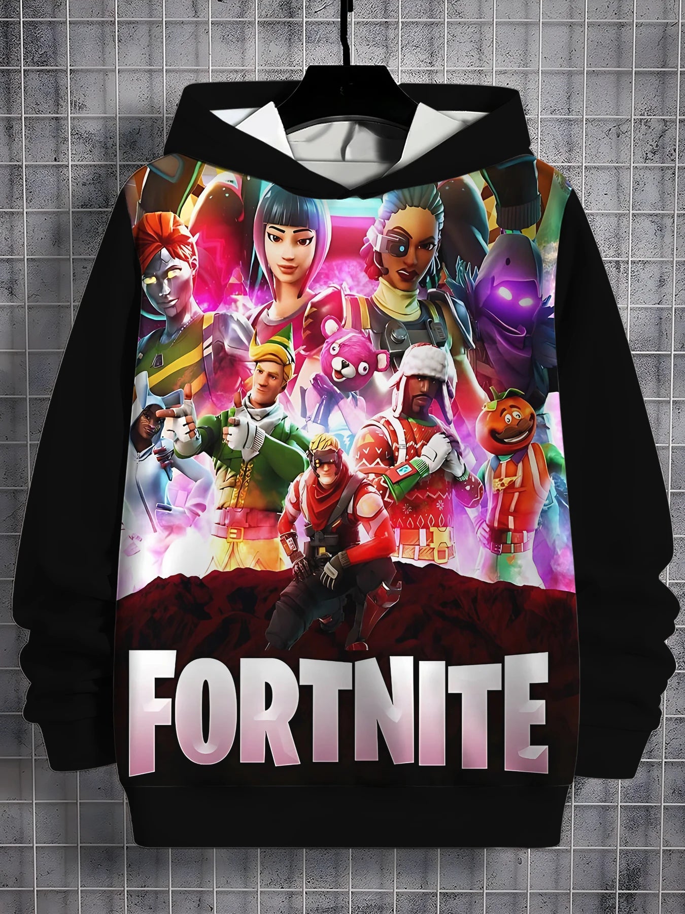 For-Popular-Games-F-Fortnites-3D Imprimer Toutes Les Saisons Enfants Sweat-Shirt Décontracté Cool Hauts Pullover Vêtements Unisexe Garçon Fille Sweats À Capuche