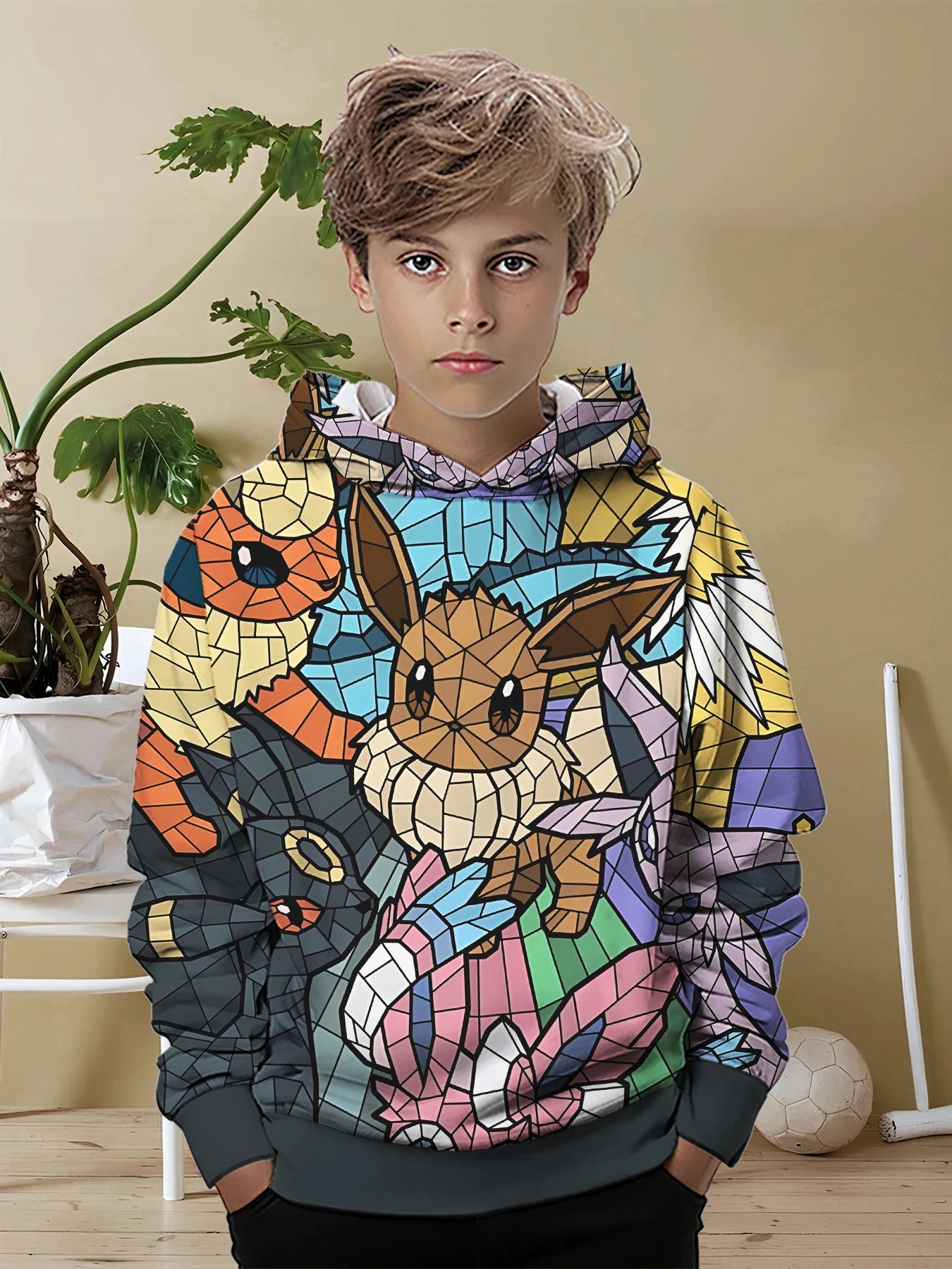 Sweat-shirt à capuche imprimé 3D Pikachus mignon Pokemons de dessin animé toutes saisons pour enfants, pull Cool, vêtements unisexes pour garçons et filles