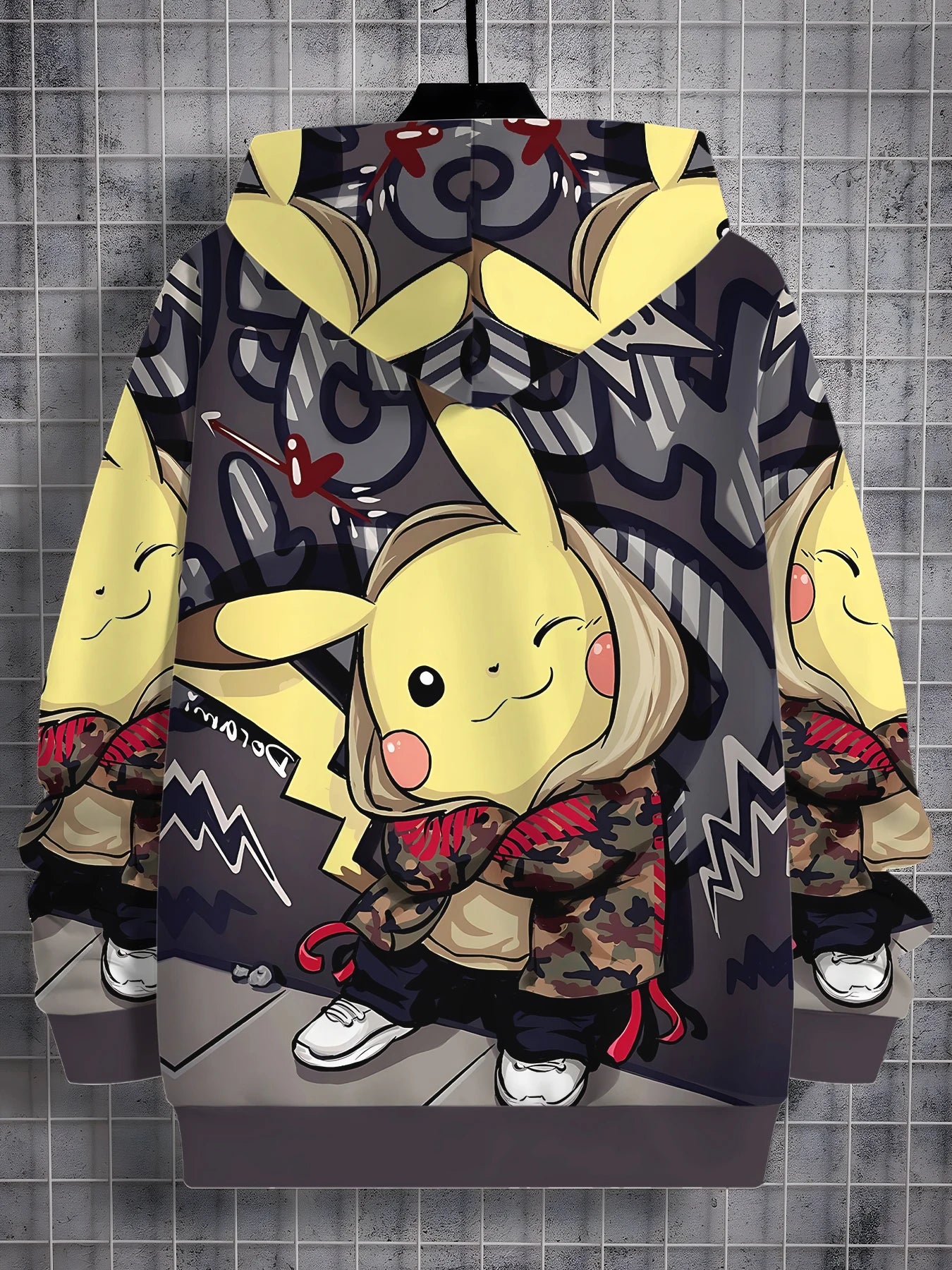 Sweat-shirt à capuche imprimé 3D Pikachus mignon Pokemons de dessin animé toutes saisons pour enfants, pull Cool, vêtements unisexes pour garçons et filles